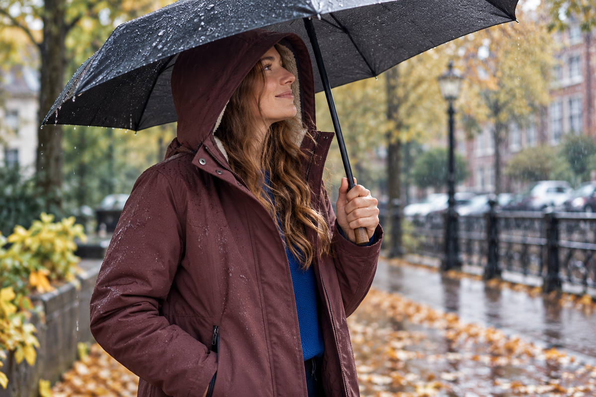 Waarom voelt regenachtig weer kouder aan?