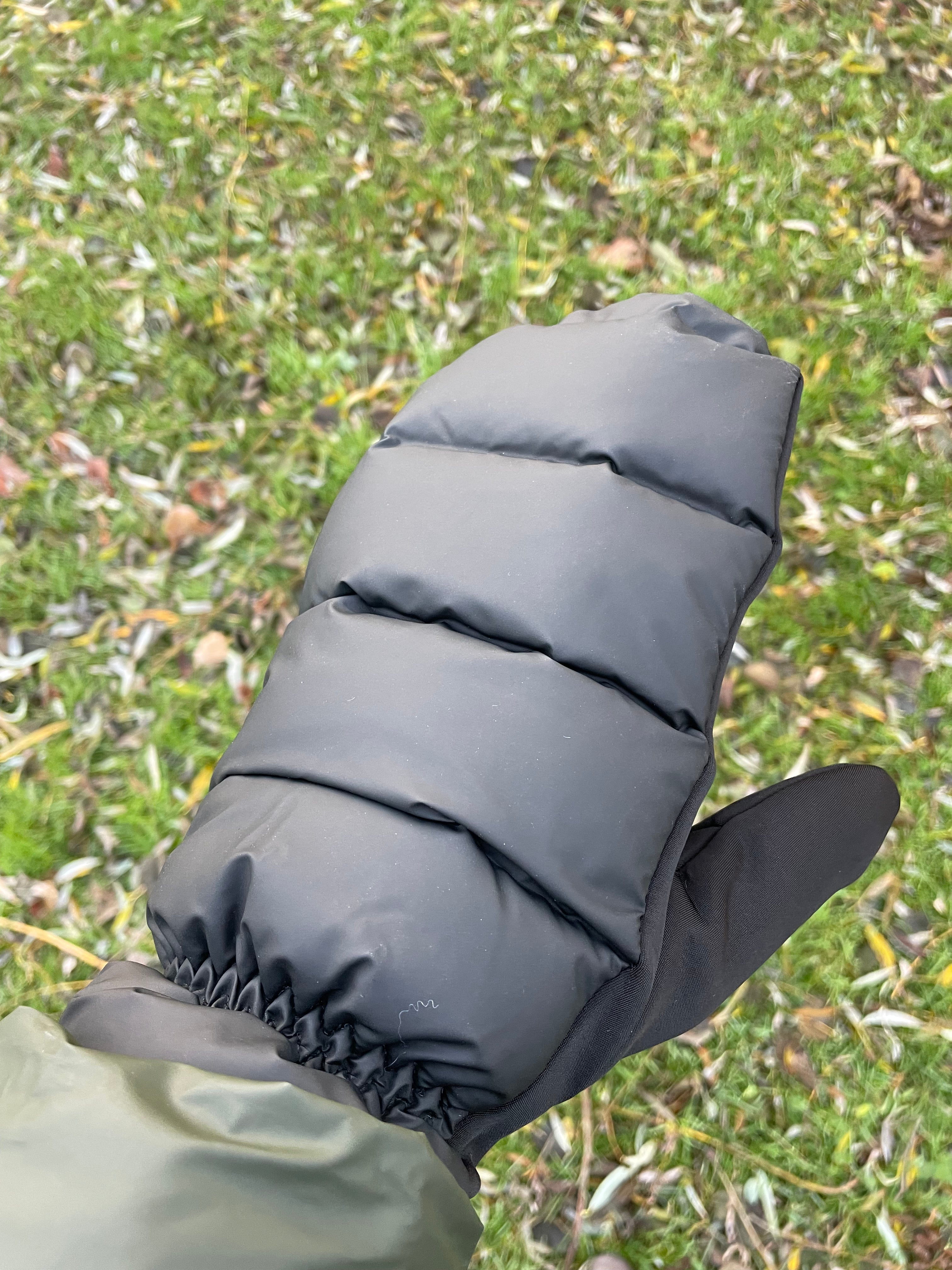 Rains Lohja Puffer Fäustlinge W1T2 Schwarz – Hip in de Regen