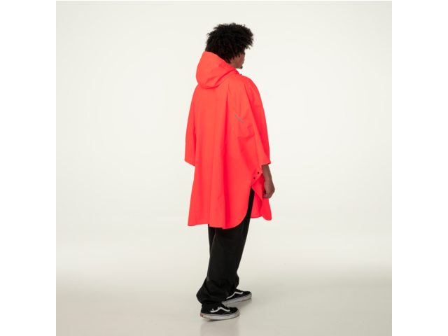 Agu Grant Regenmantel - Neon Rot