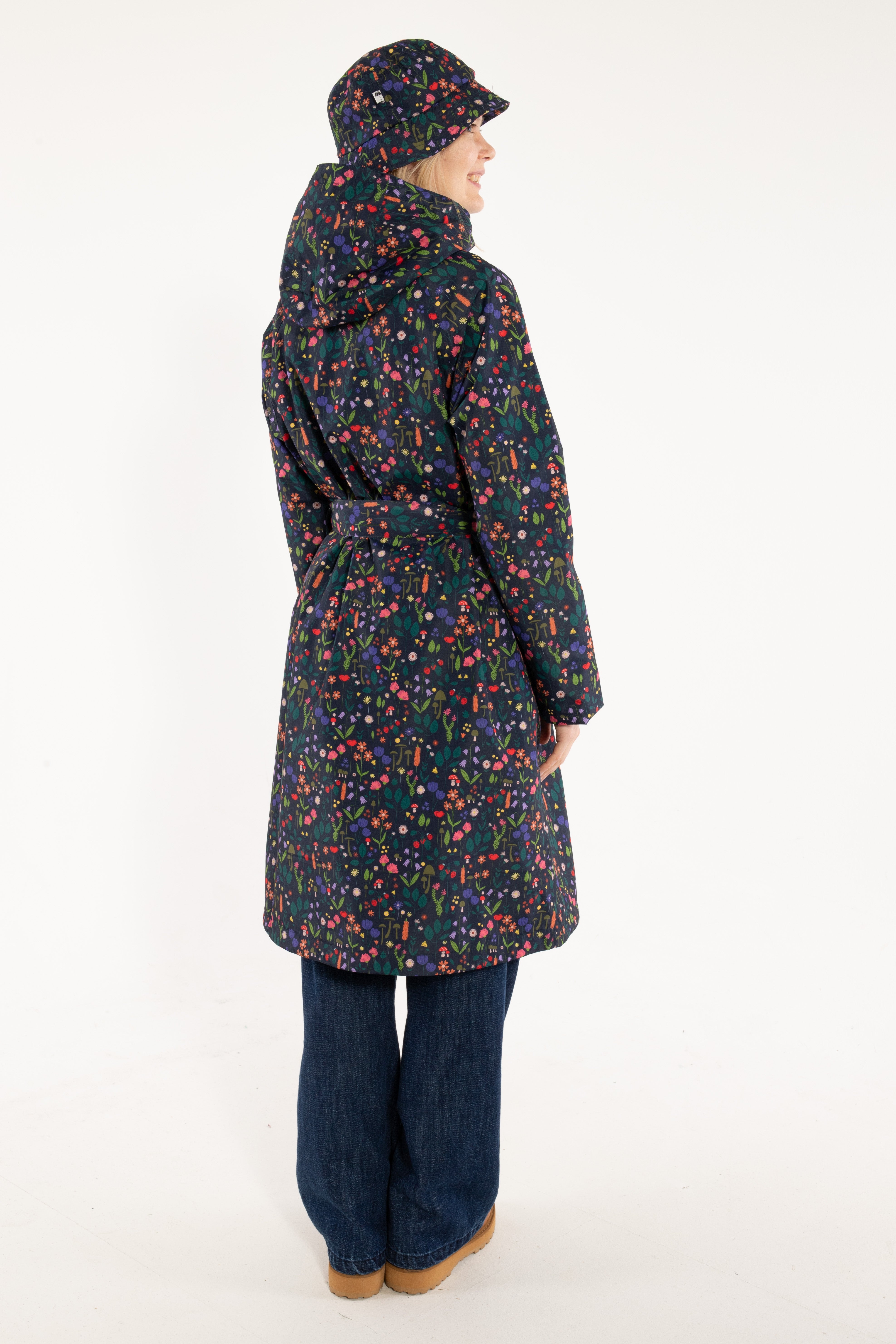 Danefae Raincoat Women Elisabeth Walkabout Print