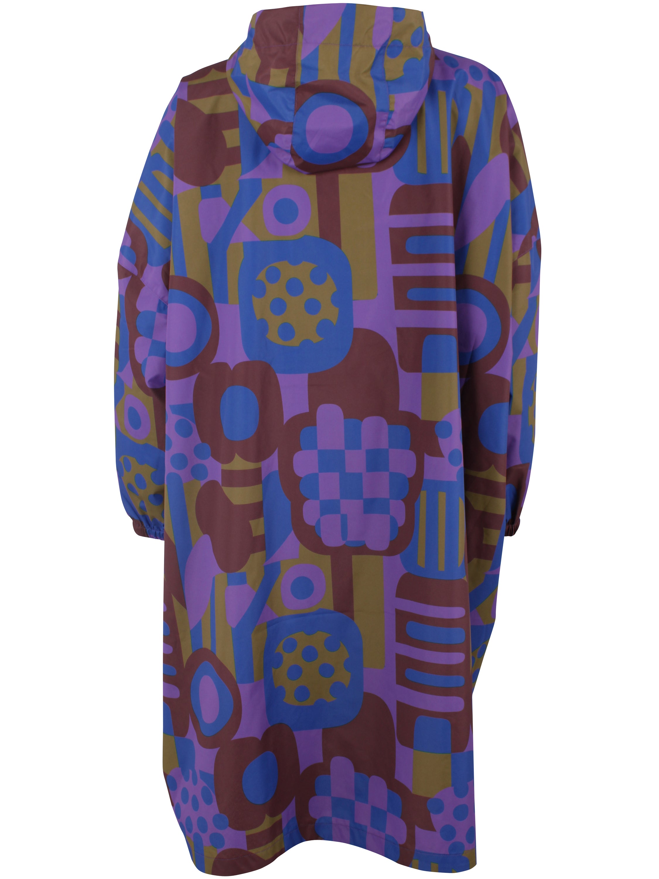 DaneDreamdrops_RainPoncho_Purple_Patchland back