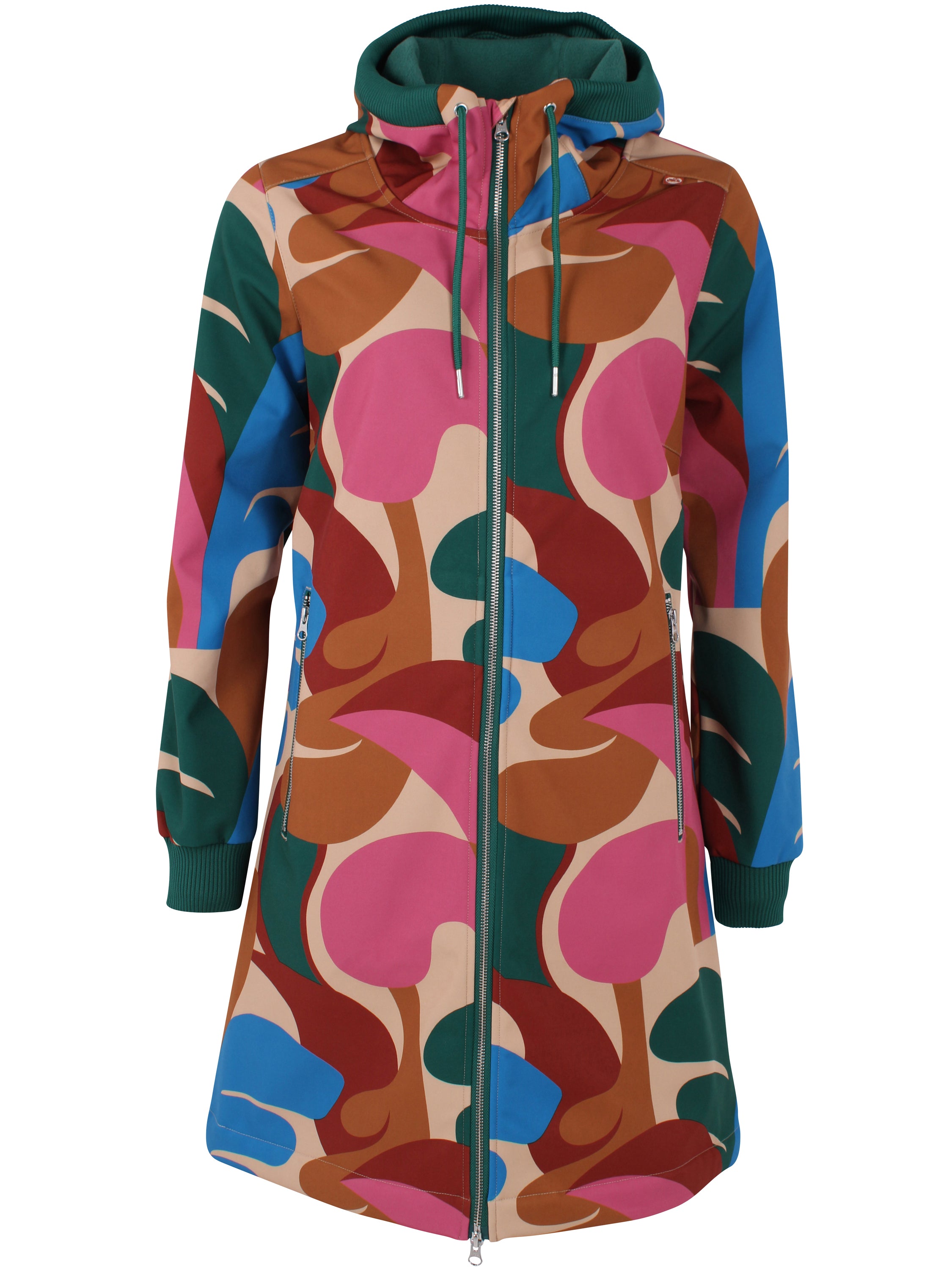 Danefae Softshell Regenjas Danejane Nougat Trops