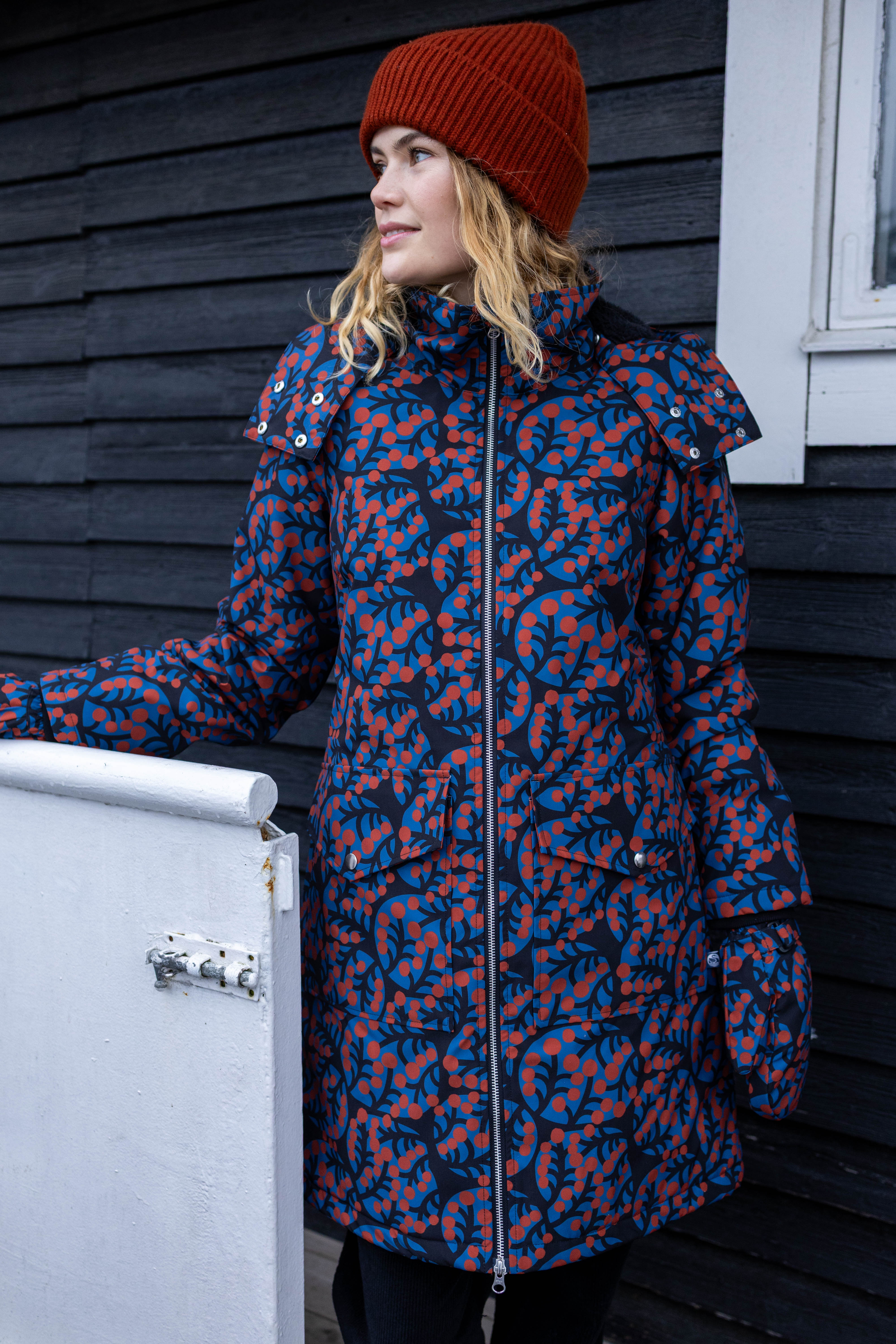 Danefae Regenjas Dames Daneturell Black Macro Micro
