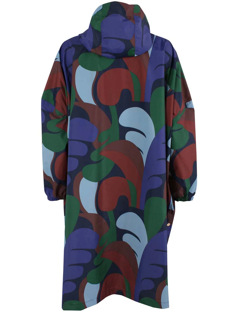 Danedream Drops Poncho Blue Purple Trops back