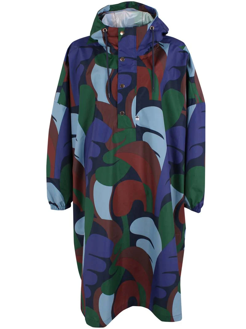 Danedream Drops Poncho Blue Purple Trops front