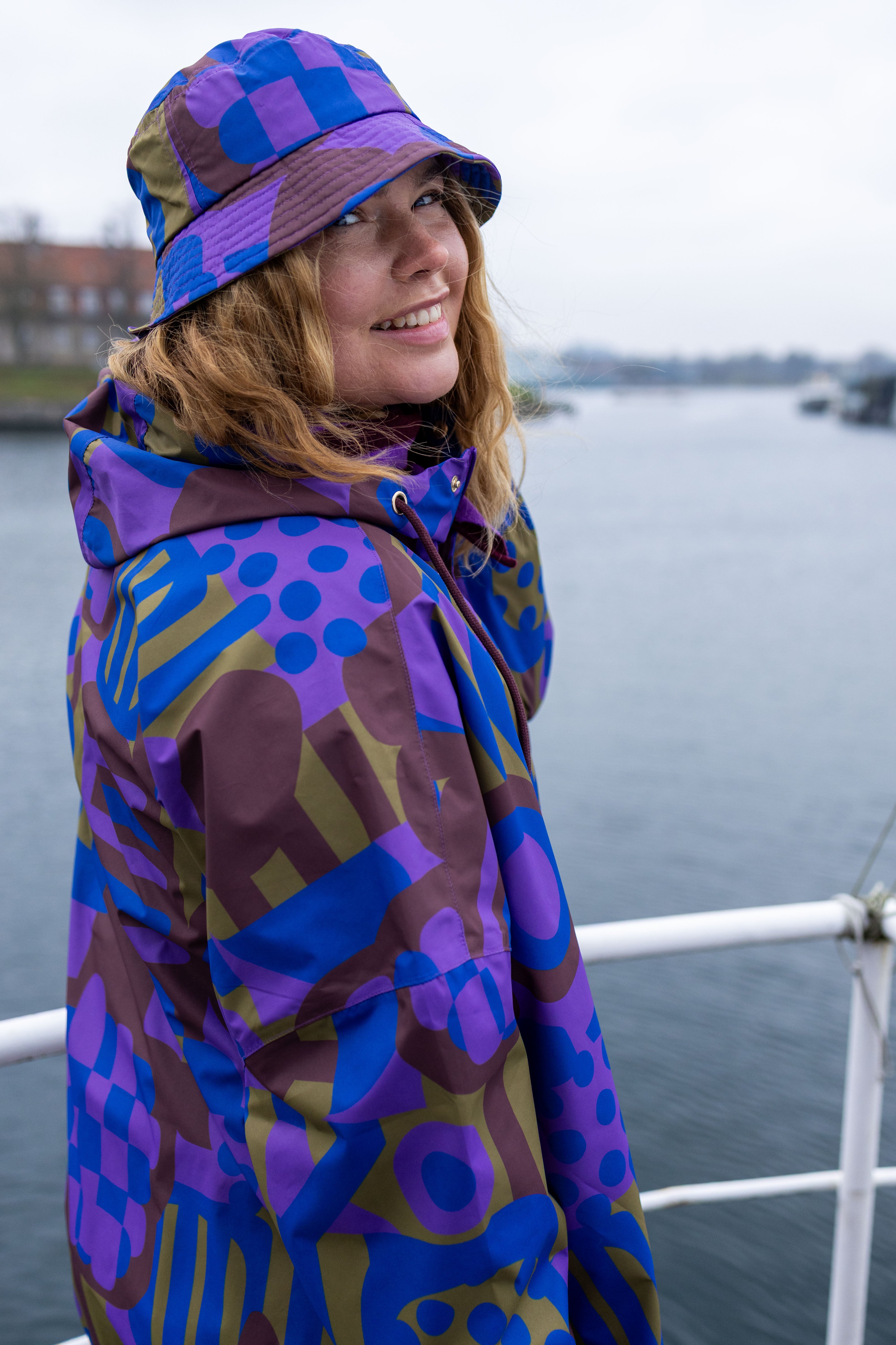 Danedream Drops Poncho Purple Patchland2