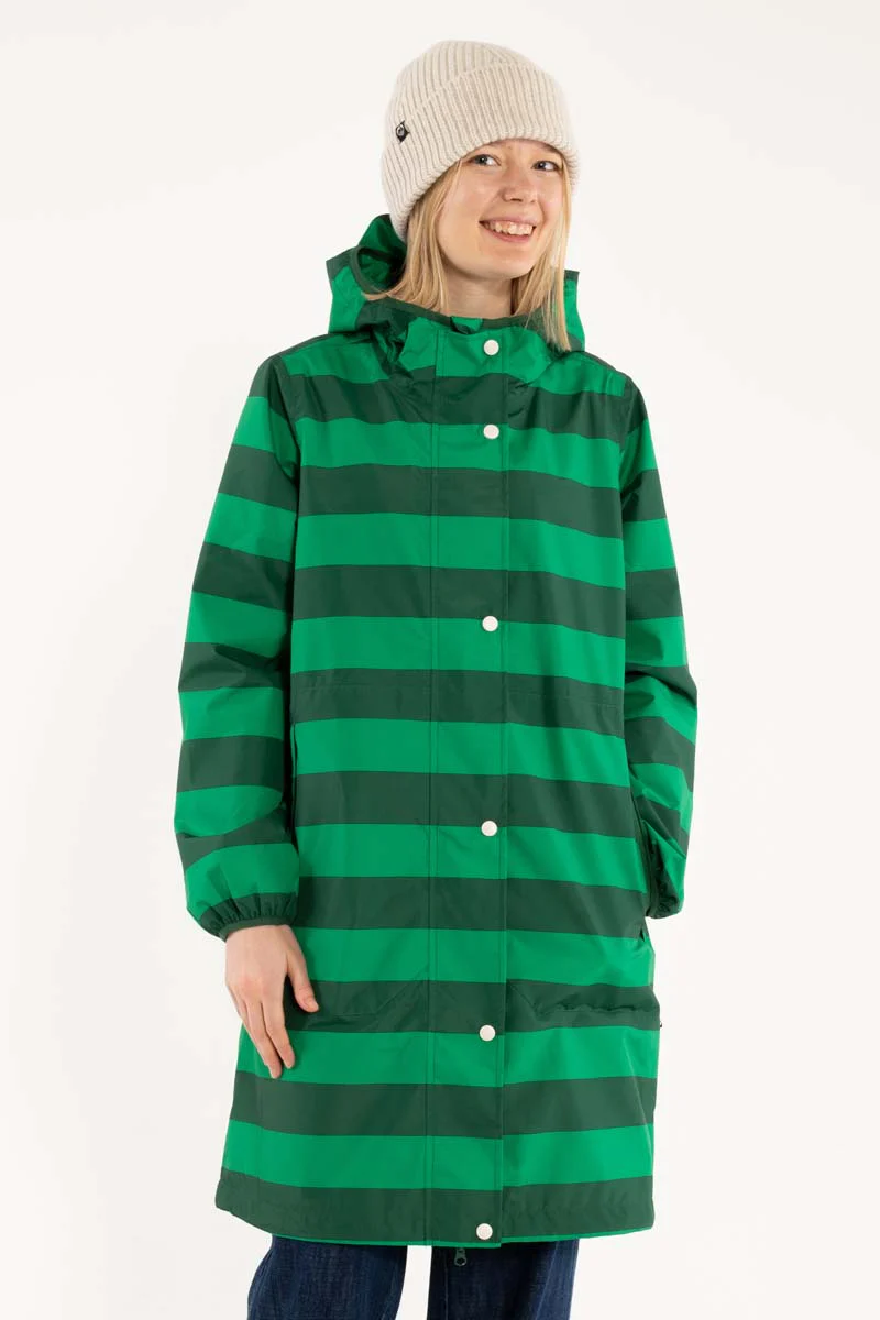 Danefae Edith Regenjas Dames Stripe