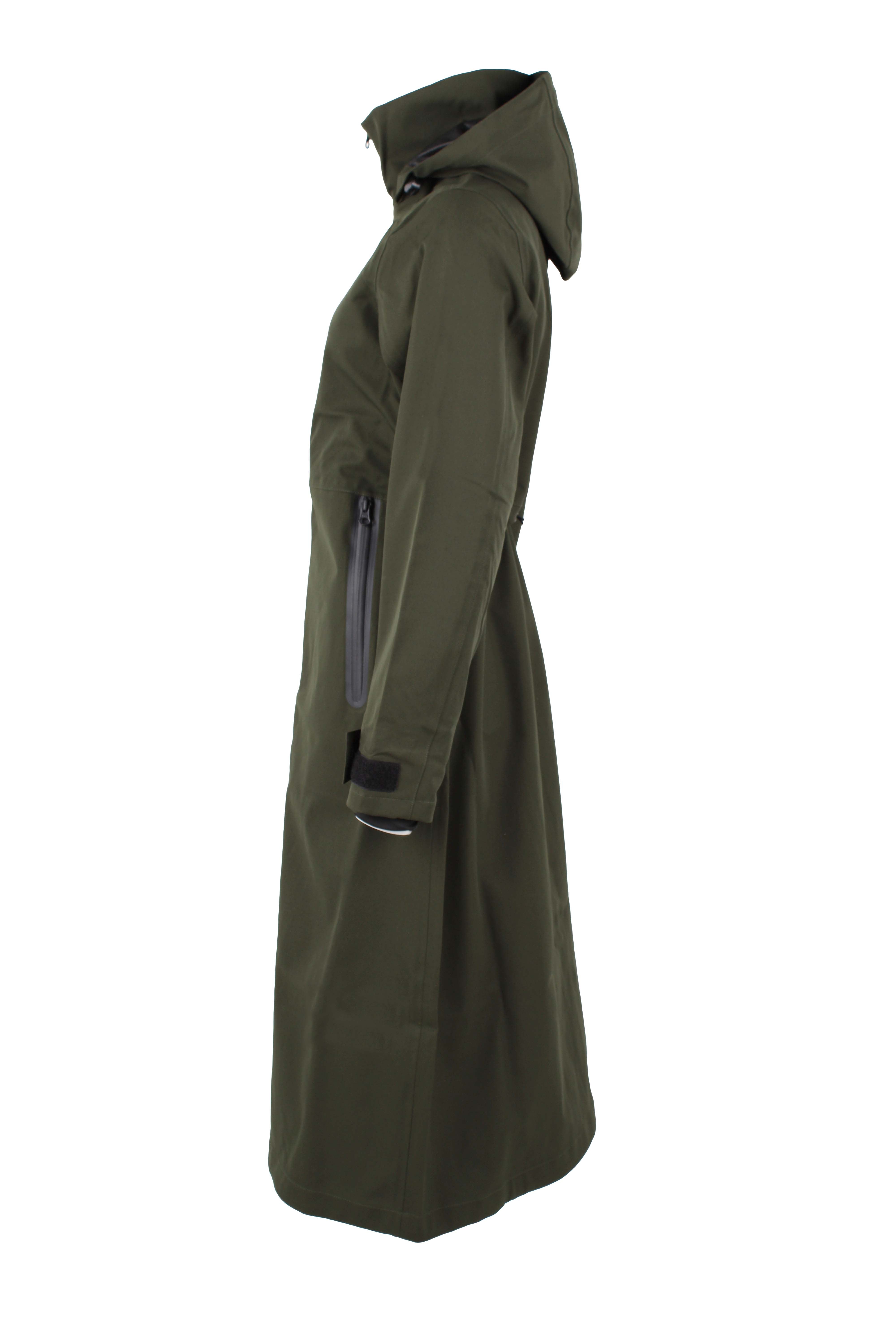 Danefae_Premium_Regenjas_Dames_Dogwalker_Dark_Army side