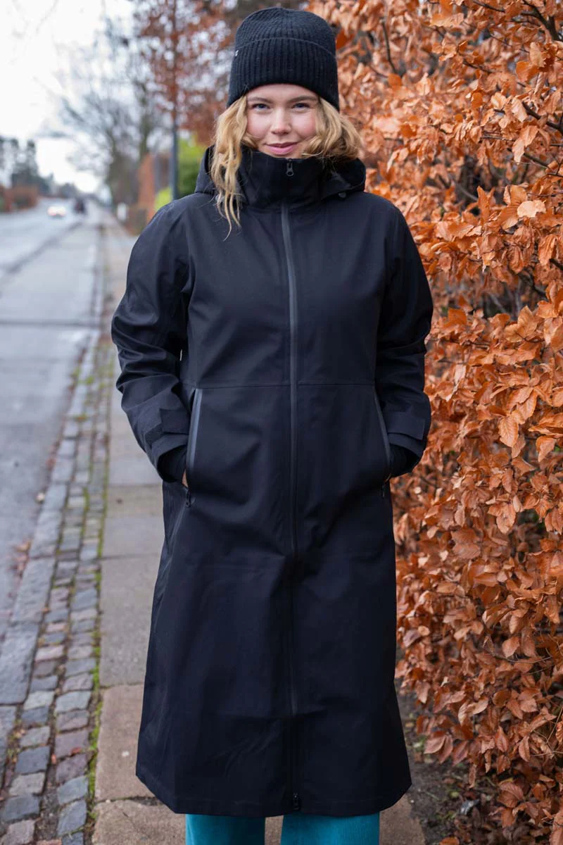 Danefae Premium Regenjas Dames Dogwalker Zwart