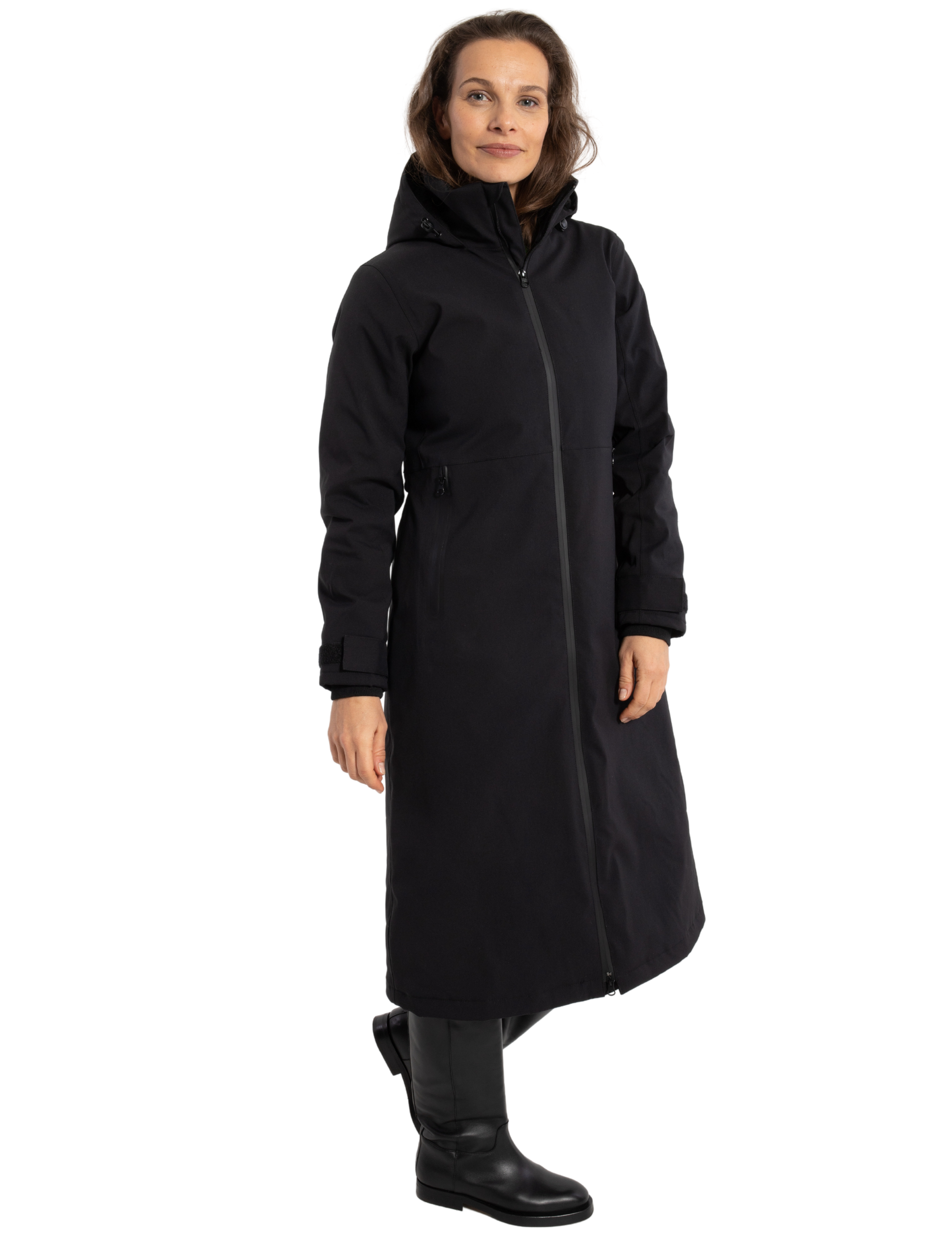 Danefae Premium Winter Regenjas Dames Danesandur Zwart voor