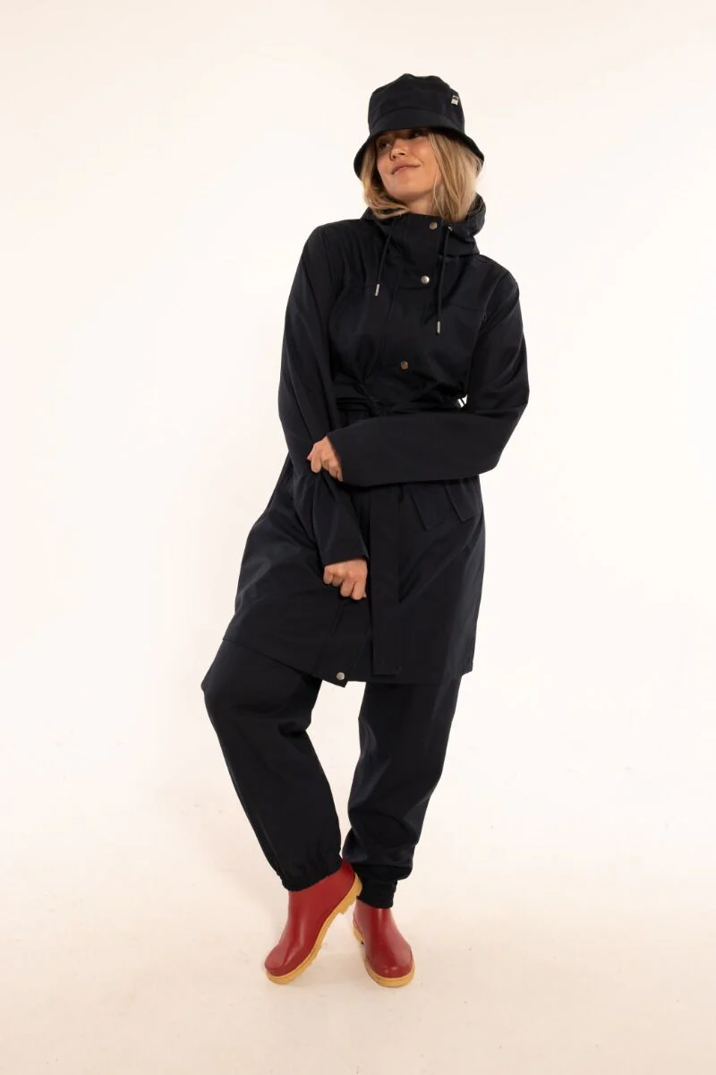 Danefae Regenjas Dames Danerainlover Donkerblauw model