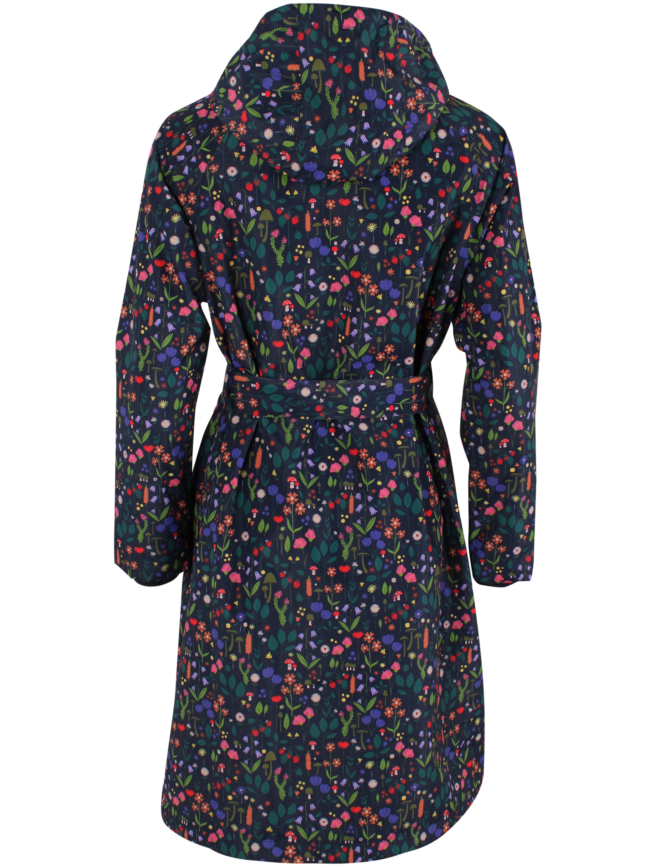 Danefae Regenjas Dames Elisabeth Botanical back