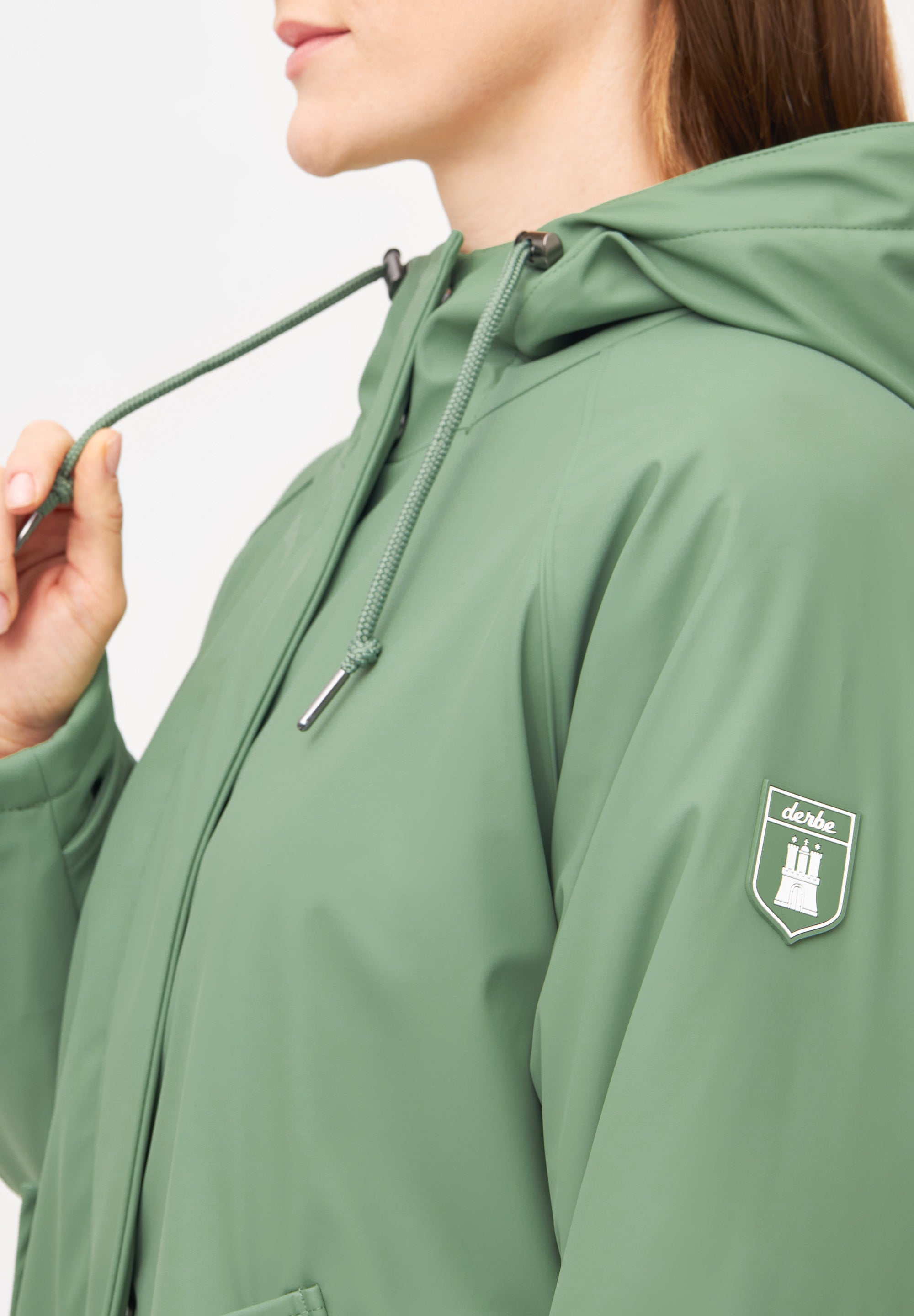 Derbe Friese Tidaholm Hedge Green detail