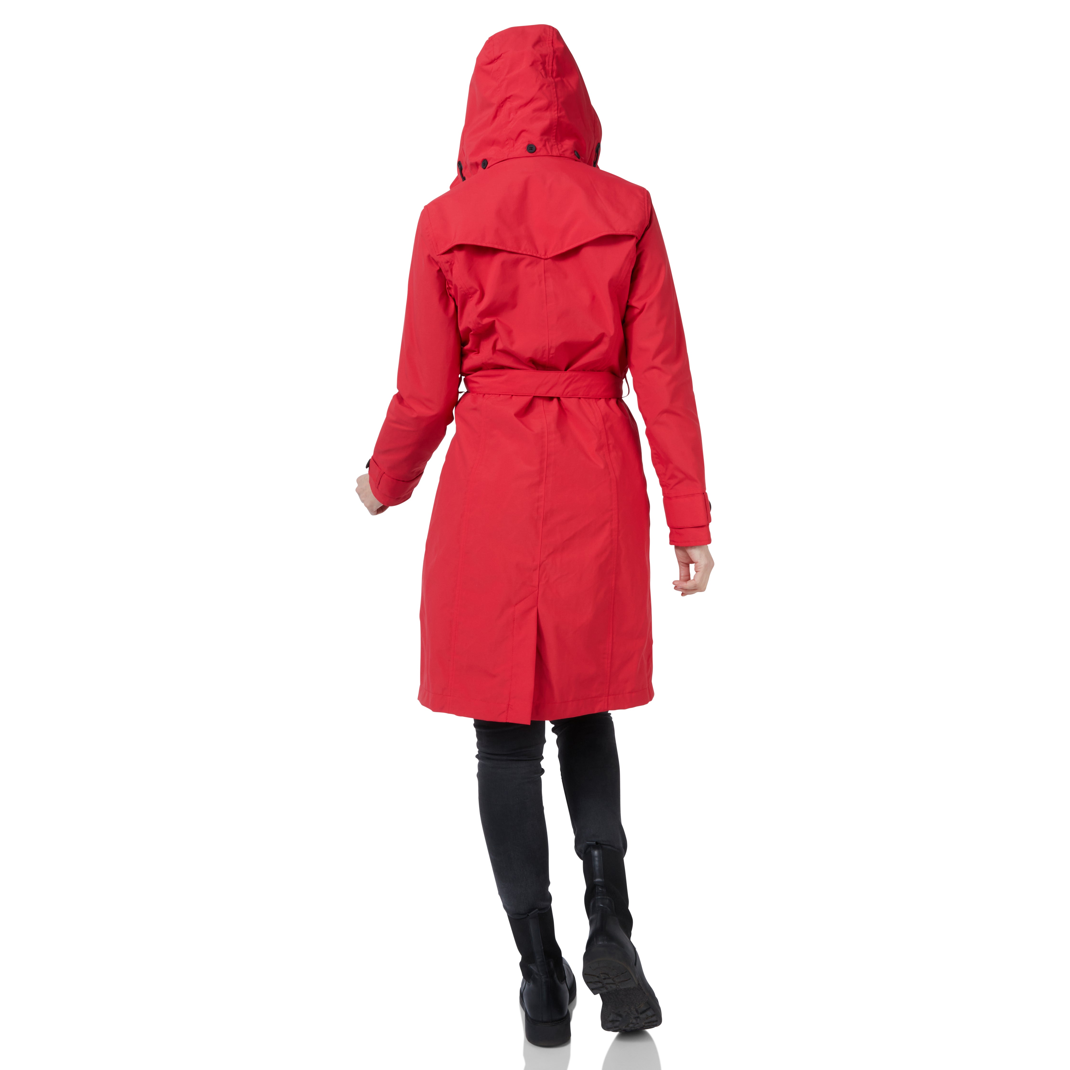 Happy Rainy Days Trenchcoat Geneve Rood