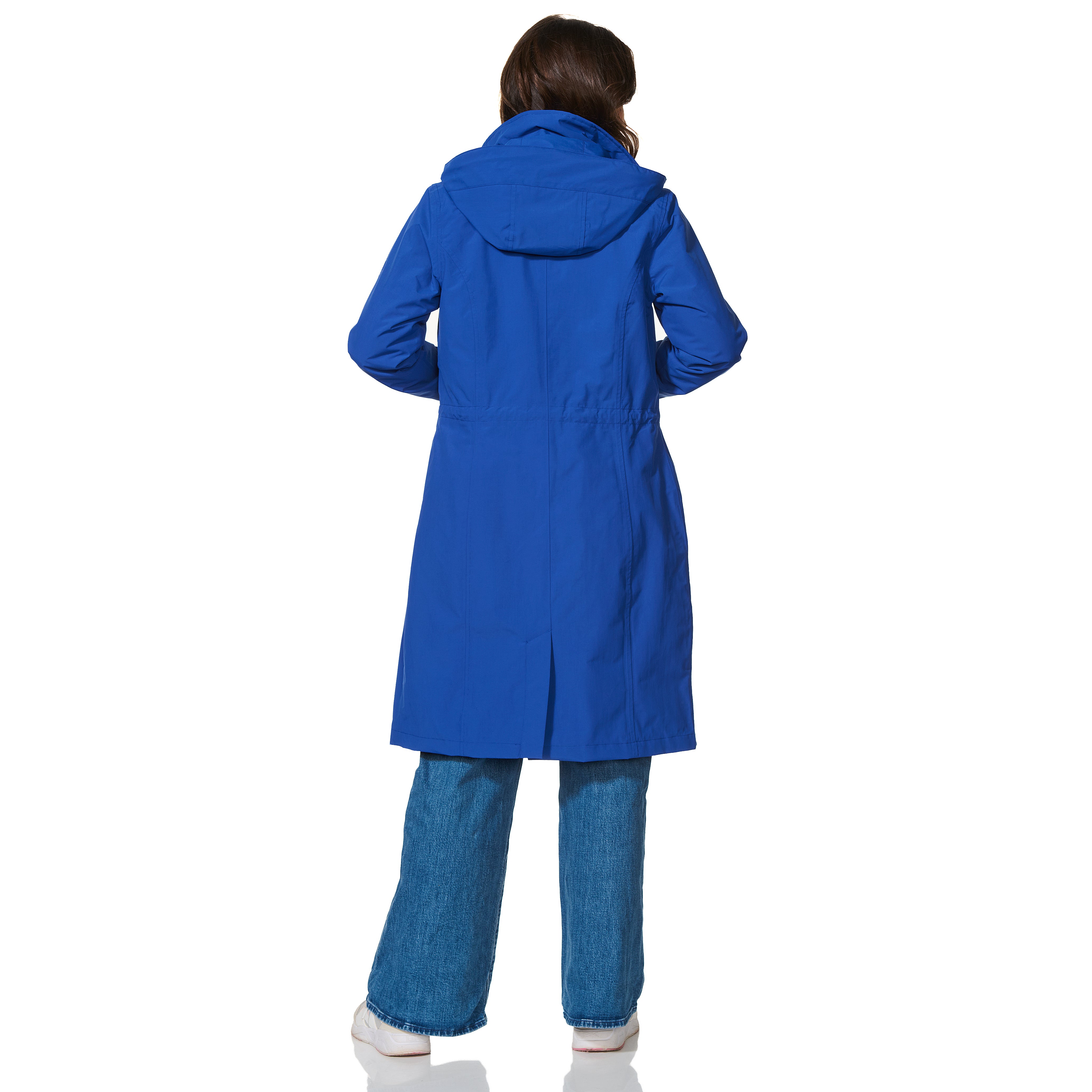 Happy Rainy Days Regenmantel Porto Blau / Weiß