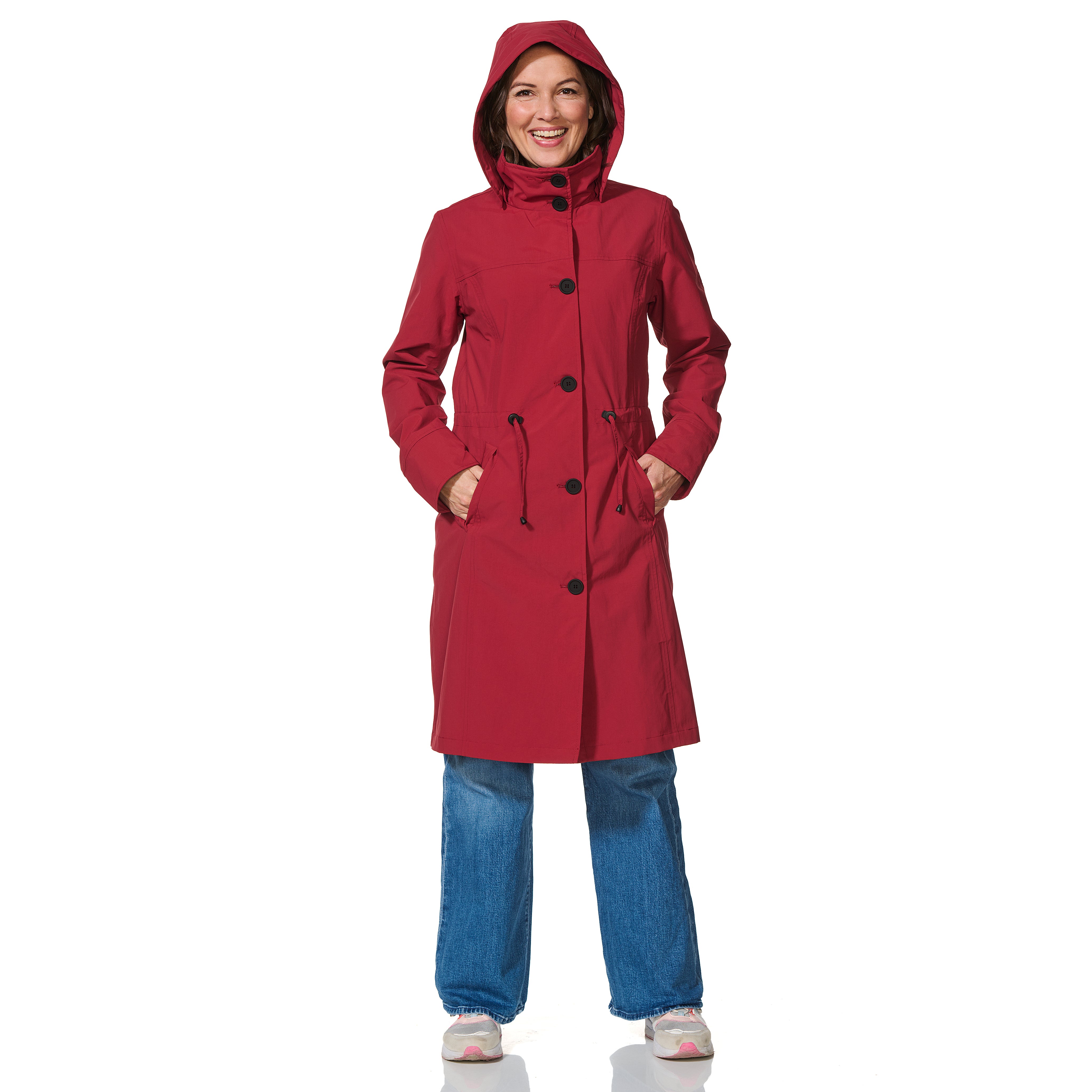 Happy Rainy Days Regenjas Porto Donkerrood