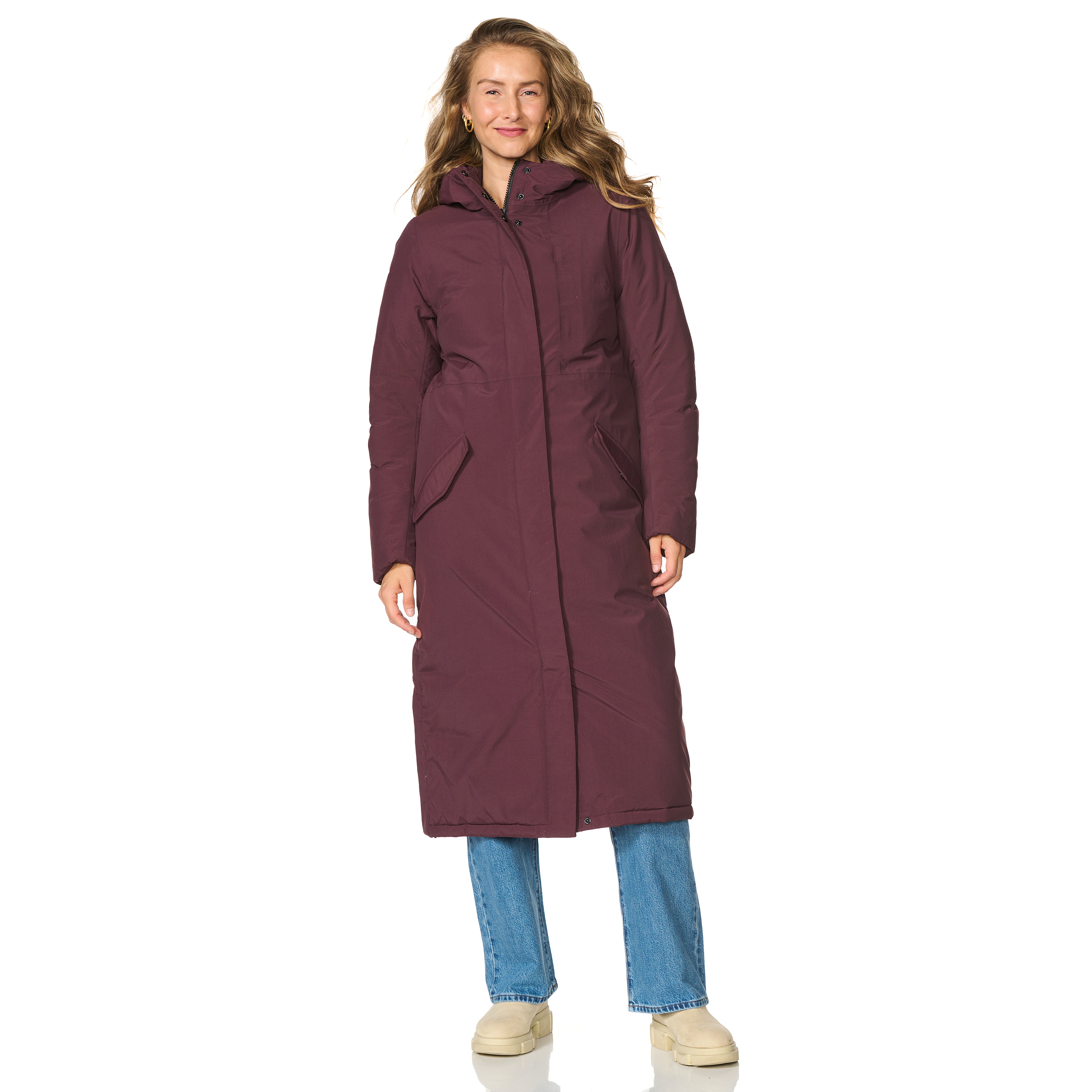 Happy Rainy Days Winter Regenjas Dames Vancouver Burgandy