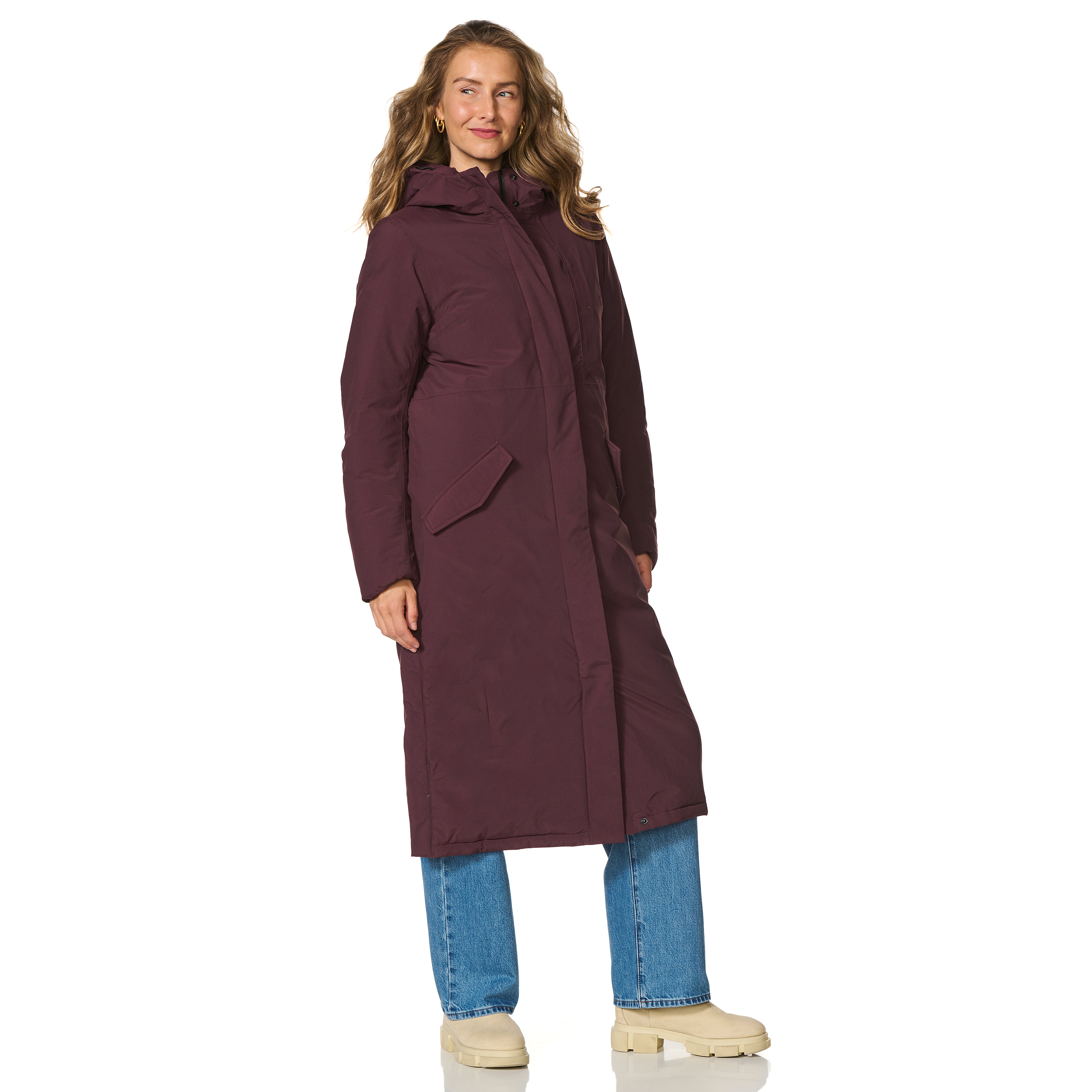 Happy Rainy Days Winter Regenjas Dames Vancouver Burgandy