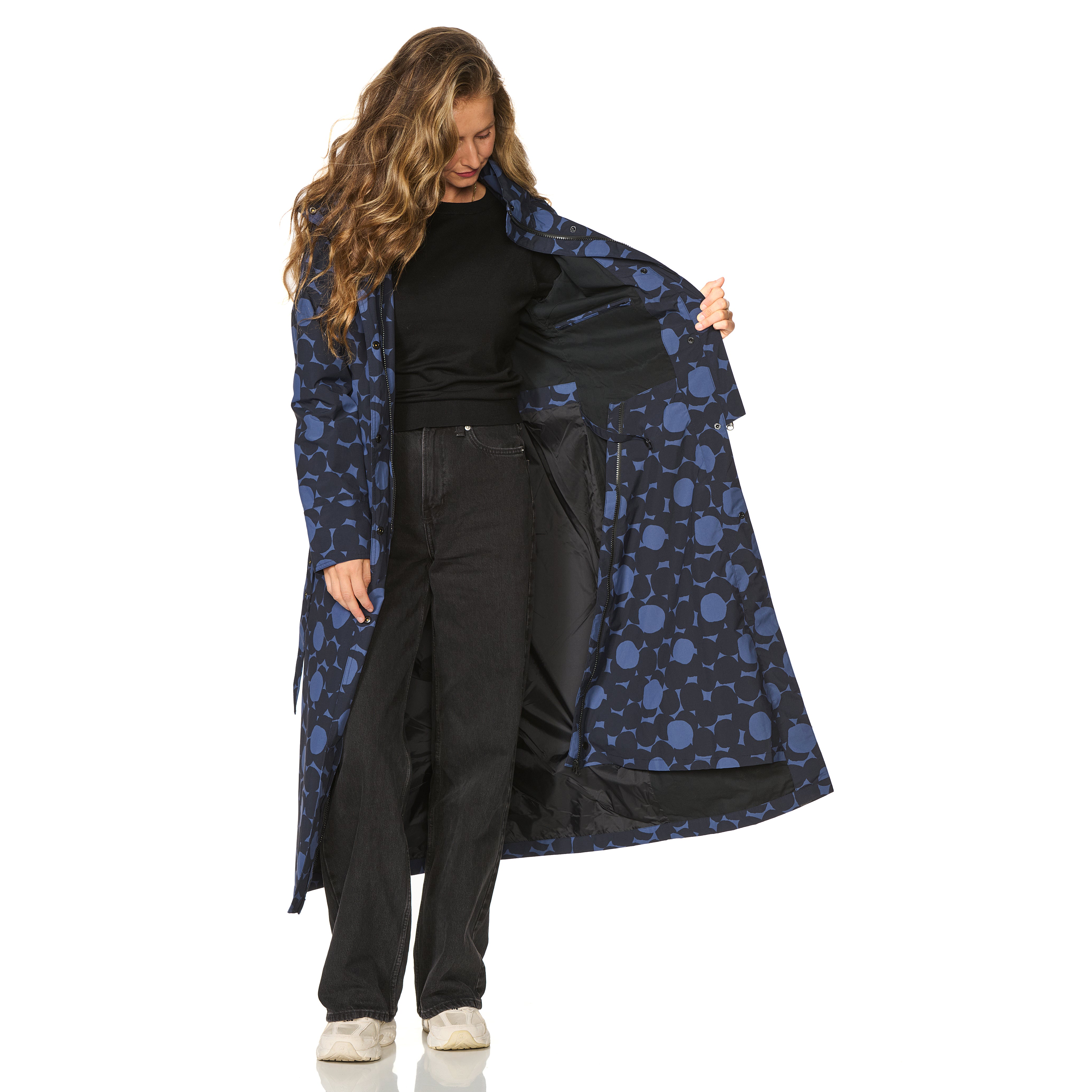 Happy Rainy Days Extra langer Regenmantel Montreal Beige