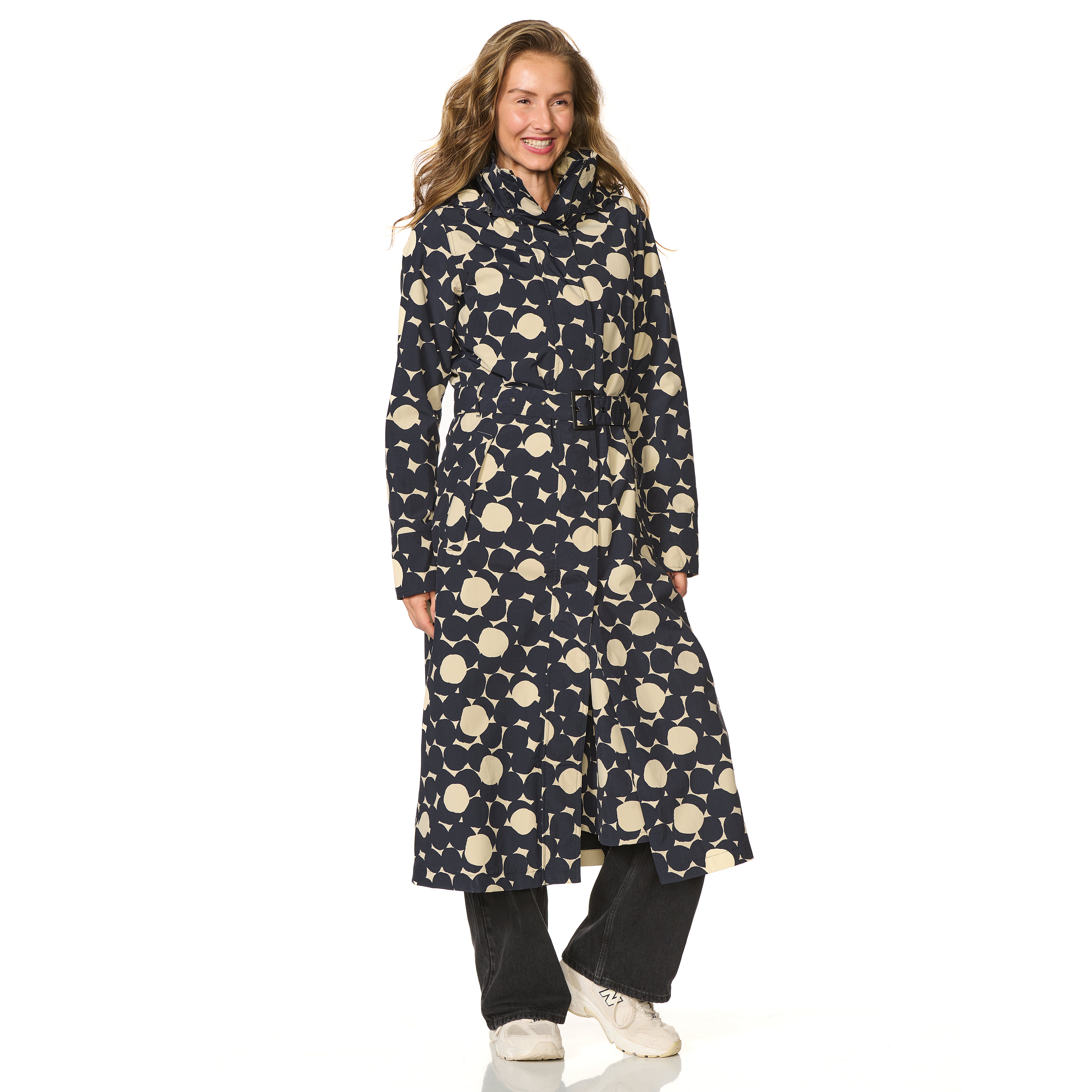 Happy Rainy Days Extra langer Regenmantel Montreal Beige