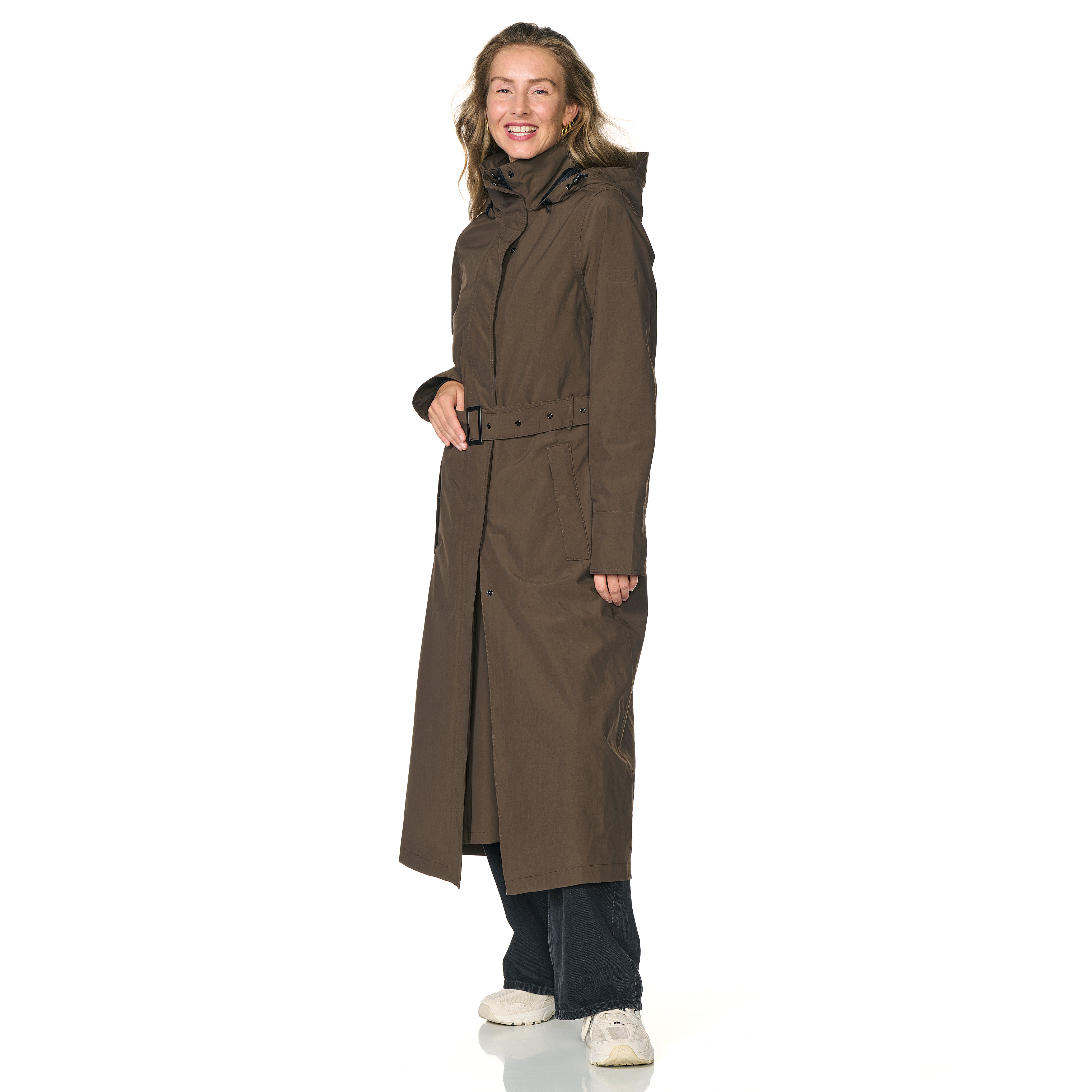 Happy Rainy Days Extra Lange Regenjas Montreal Donkerbruin