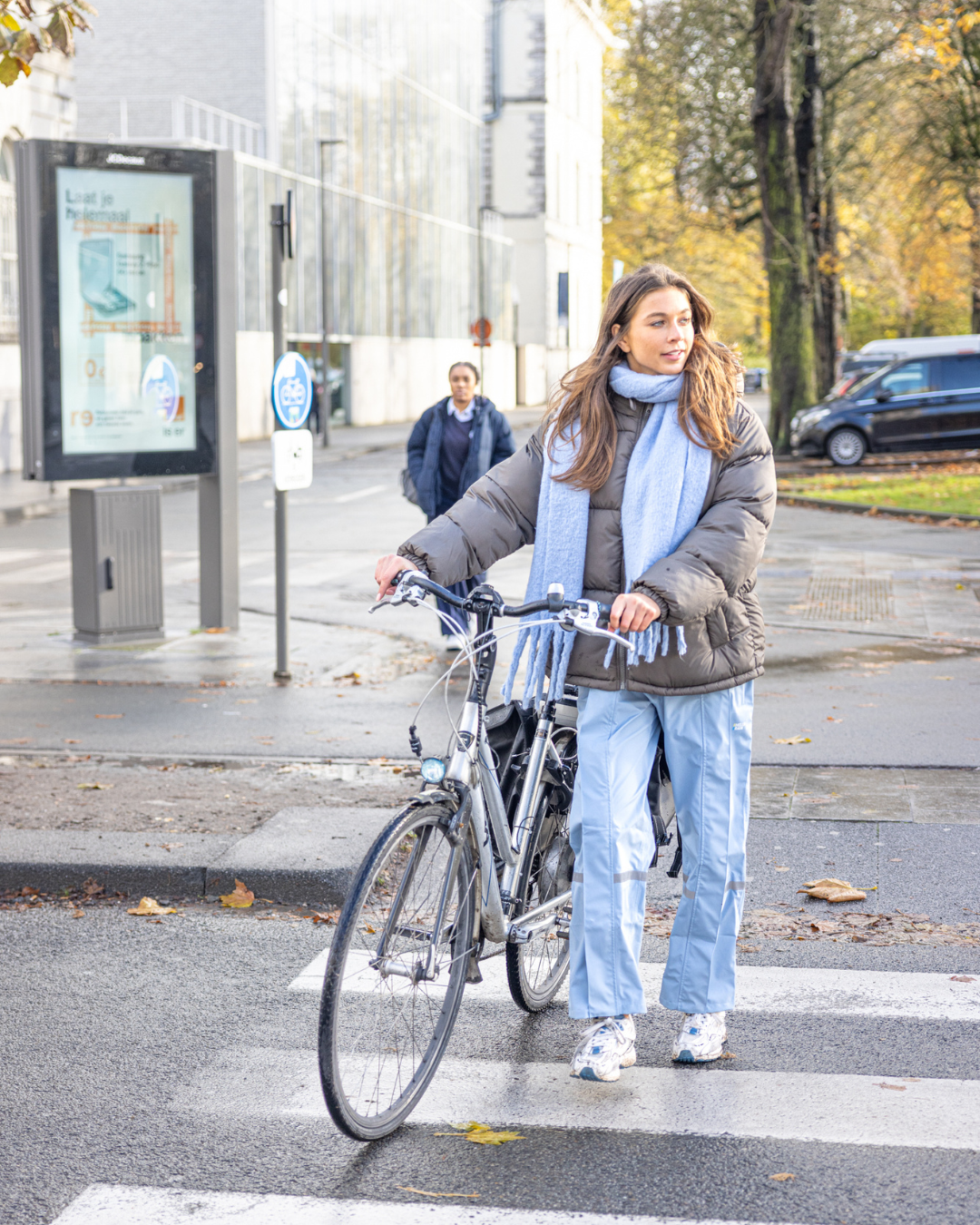 Hello Rain Premium regenbroek - Pearl Blue