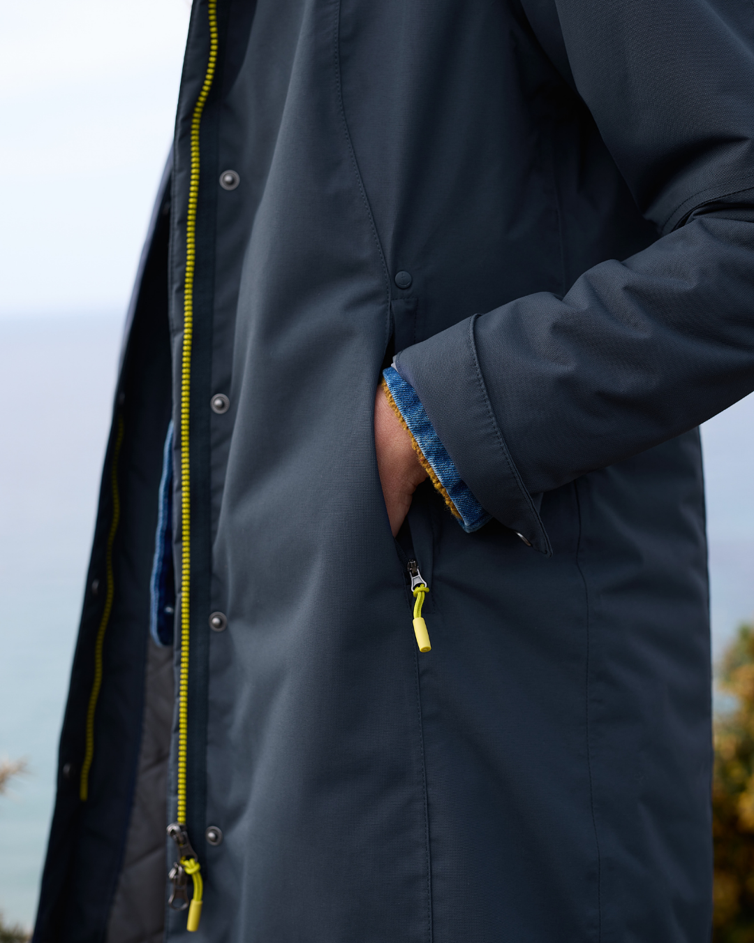 Seasalt Winter Parka Dames Janelle Donkerblauw/ Squid Ink
