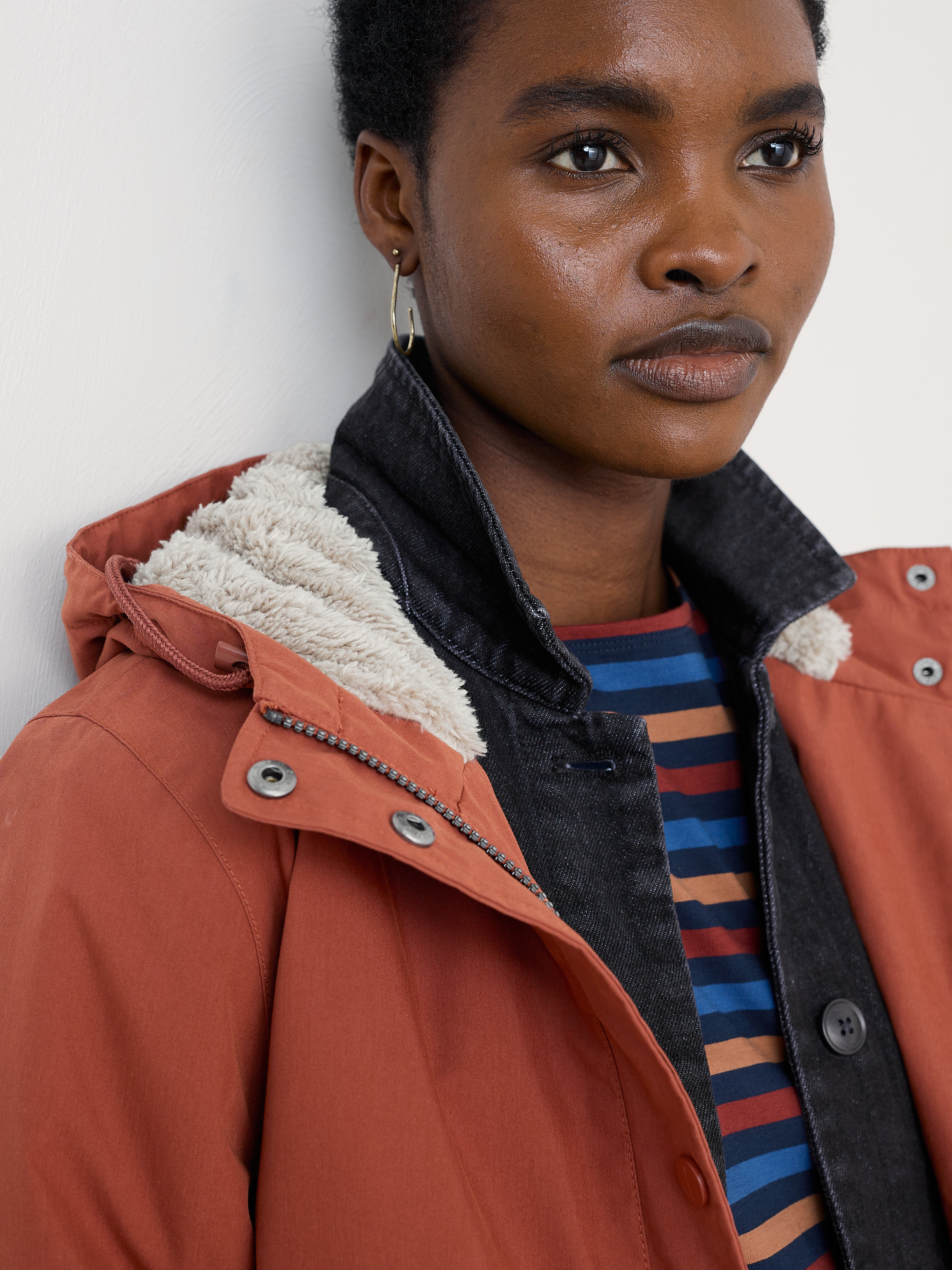 Seasalt Winter Parka Women Plant Hunter Woodland