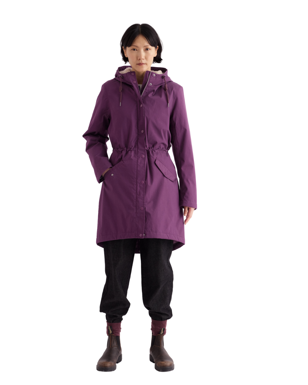 Seasalt Winter Parka Dames Plant Hunter Blackthom