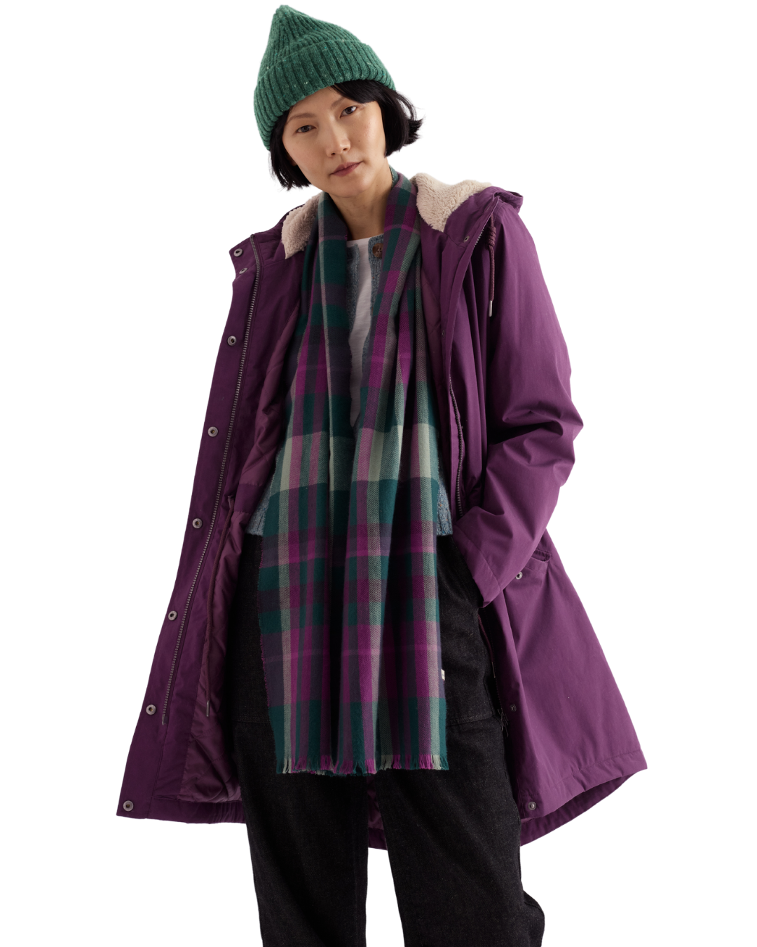 Seasalt Winter Parka Dames Plant Hunter Blackthom