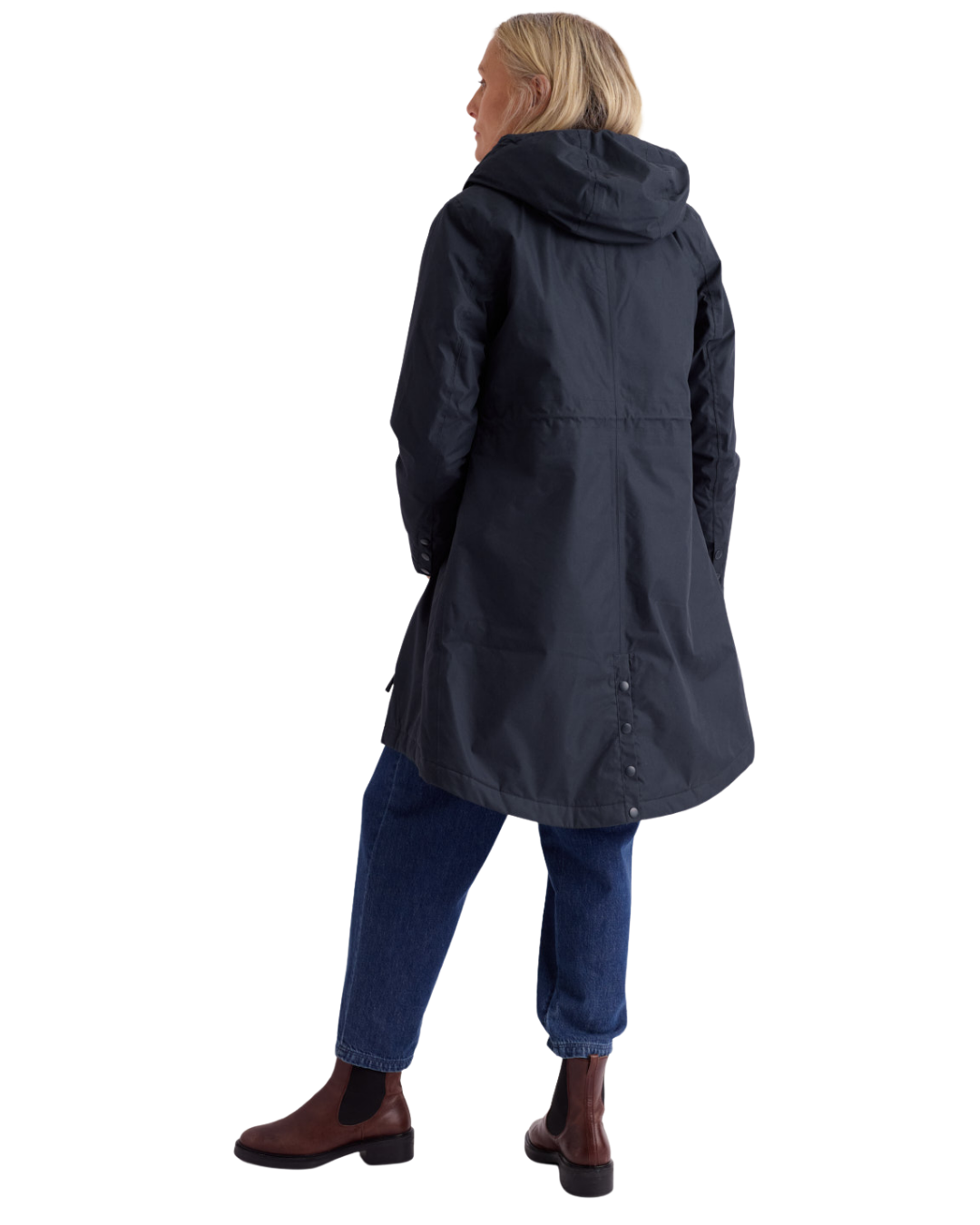 Seasalt Winter Parka Women Plant Hunter Midnight Blue