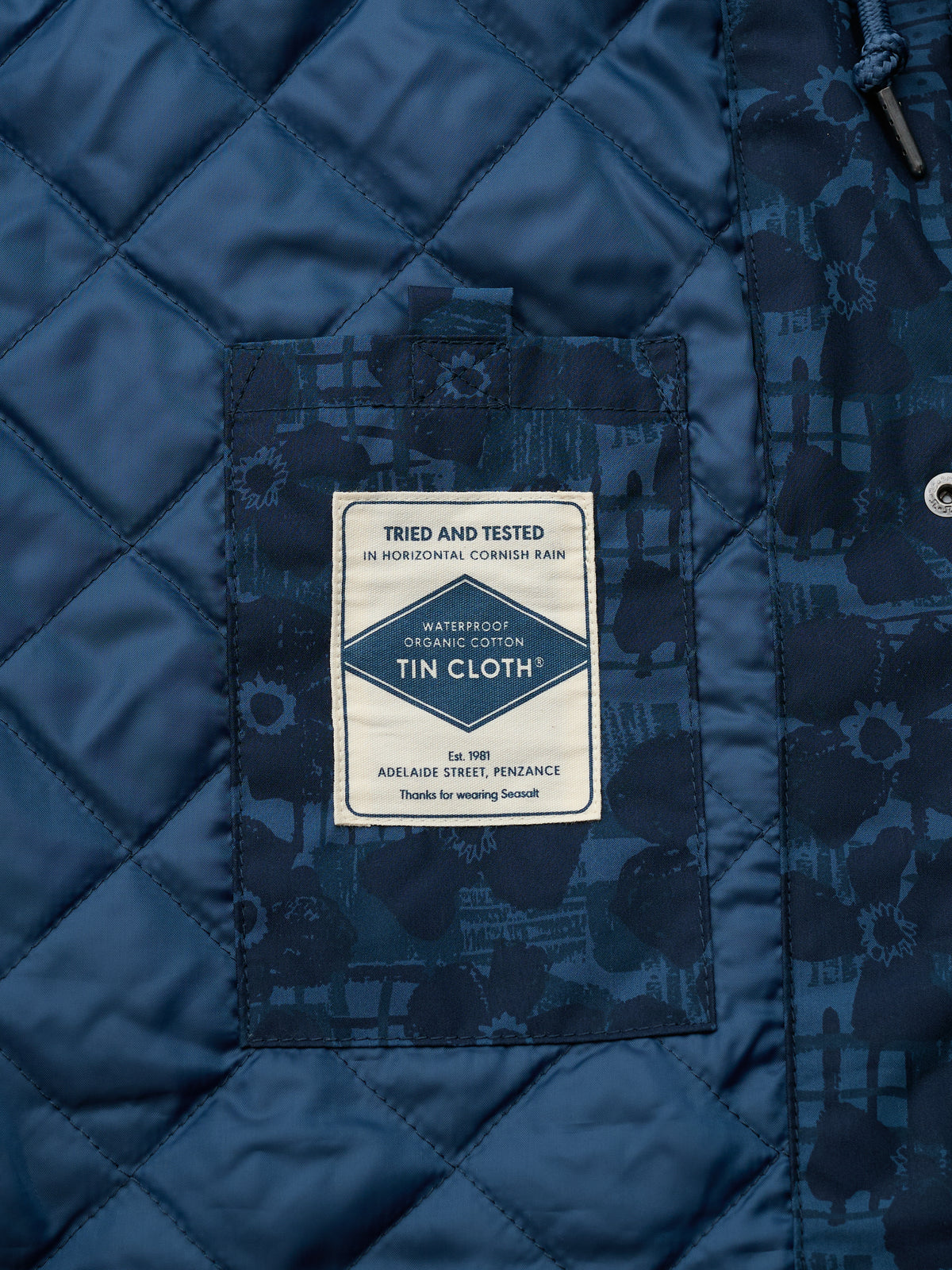Seasalt Winter Parka Dames Plant Hunter Patchwork Bloom Squall
