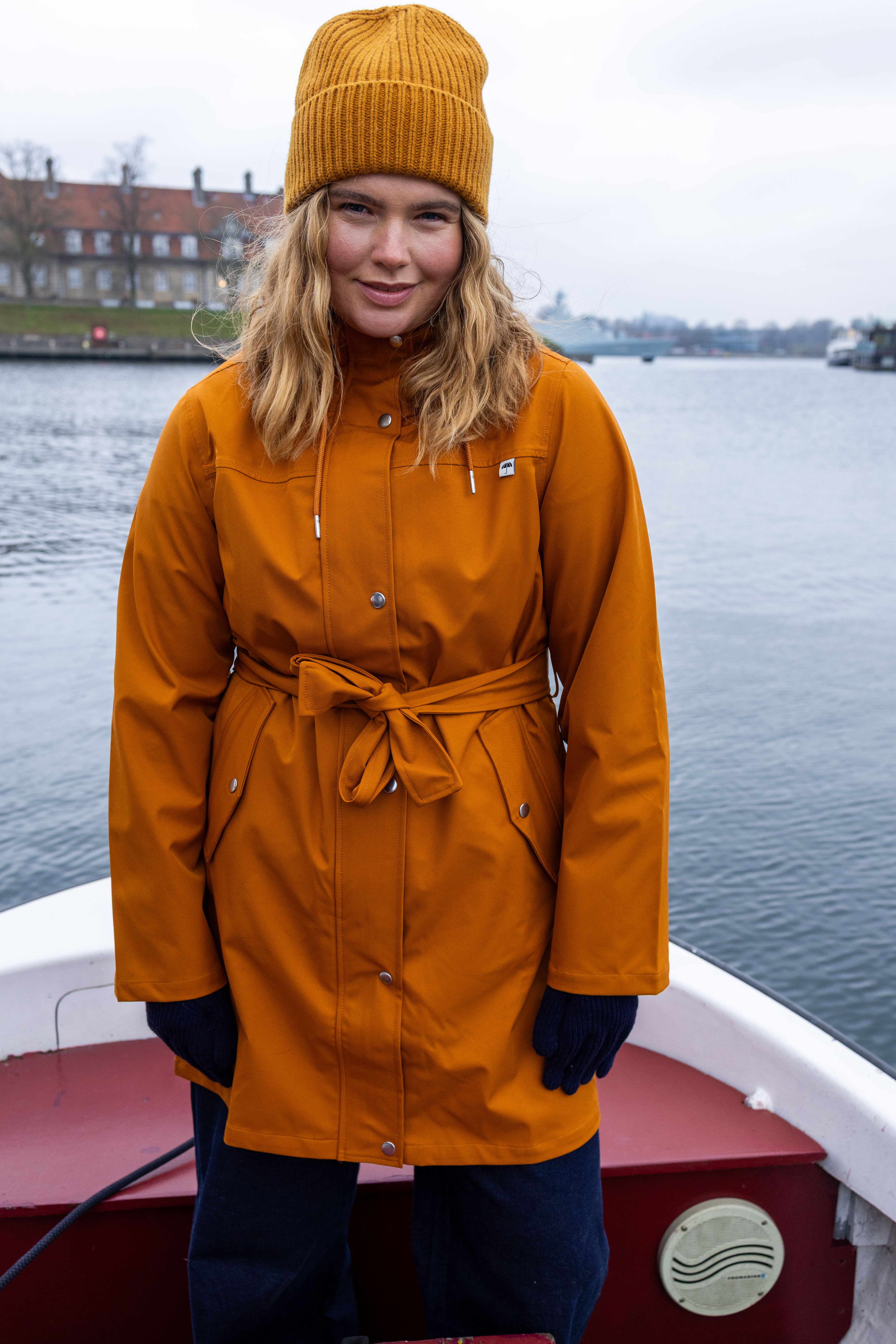 Danefae Regenjas Dames Danerainlover Oker