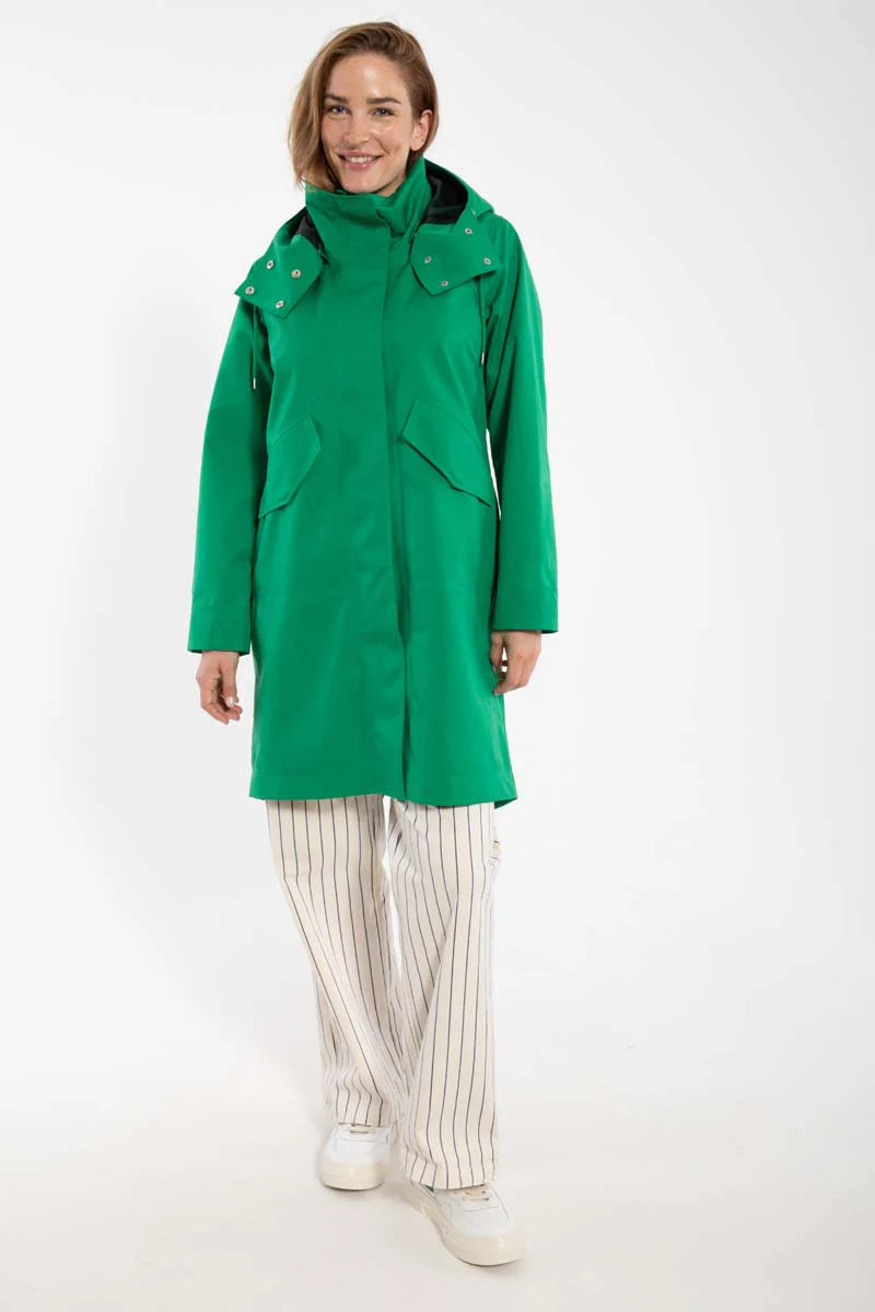 Danefea Danewest Wind Rain Parka Green