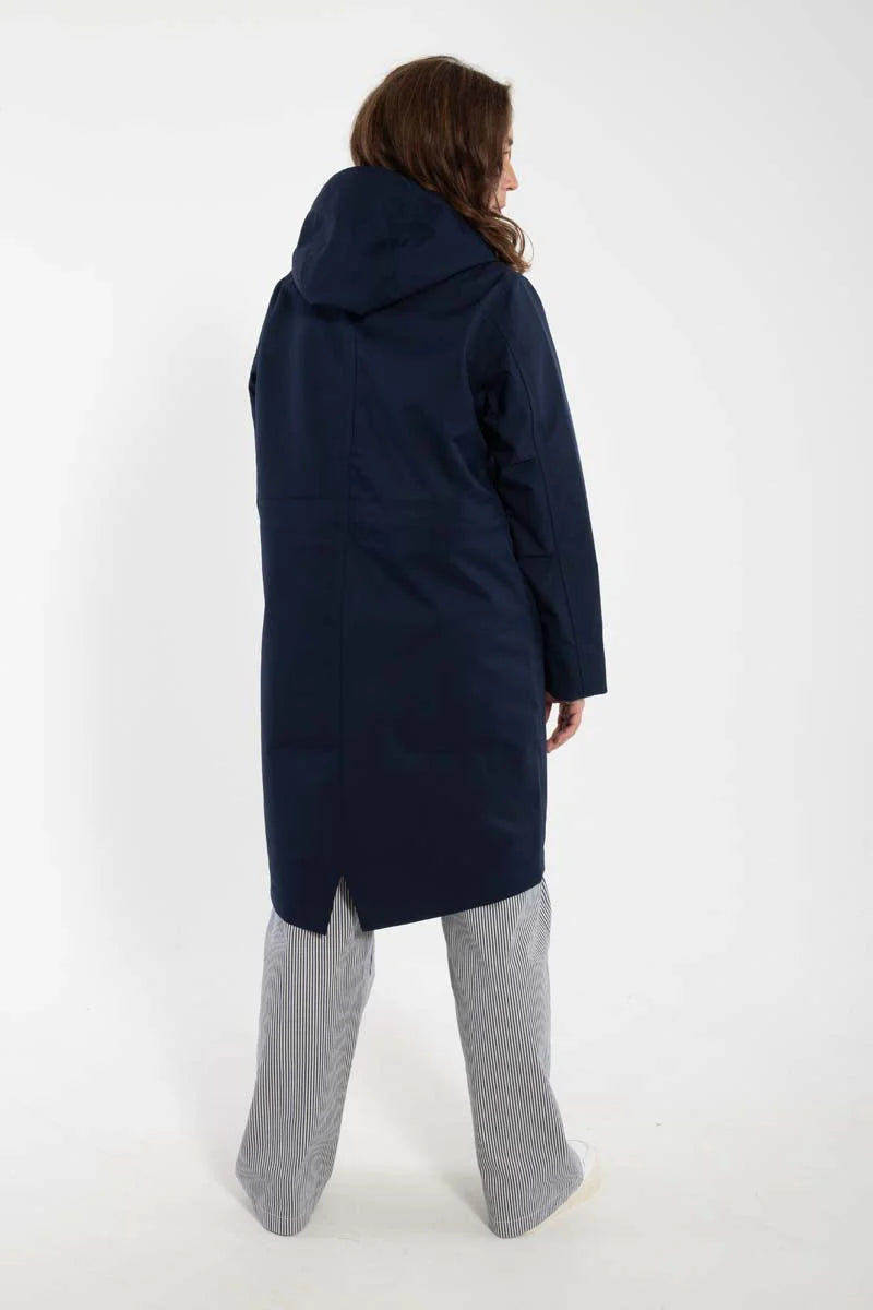 Danefea Danewest Wind Rain Parka Dk Navy