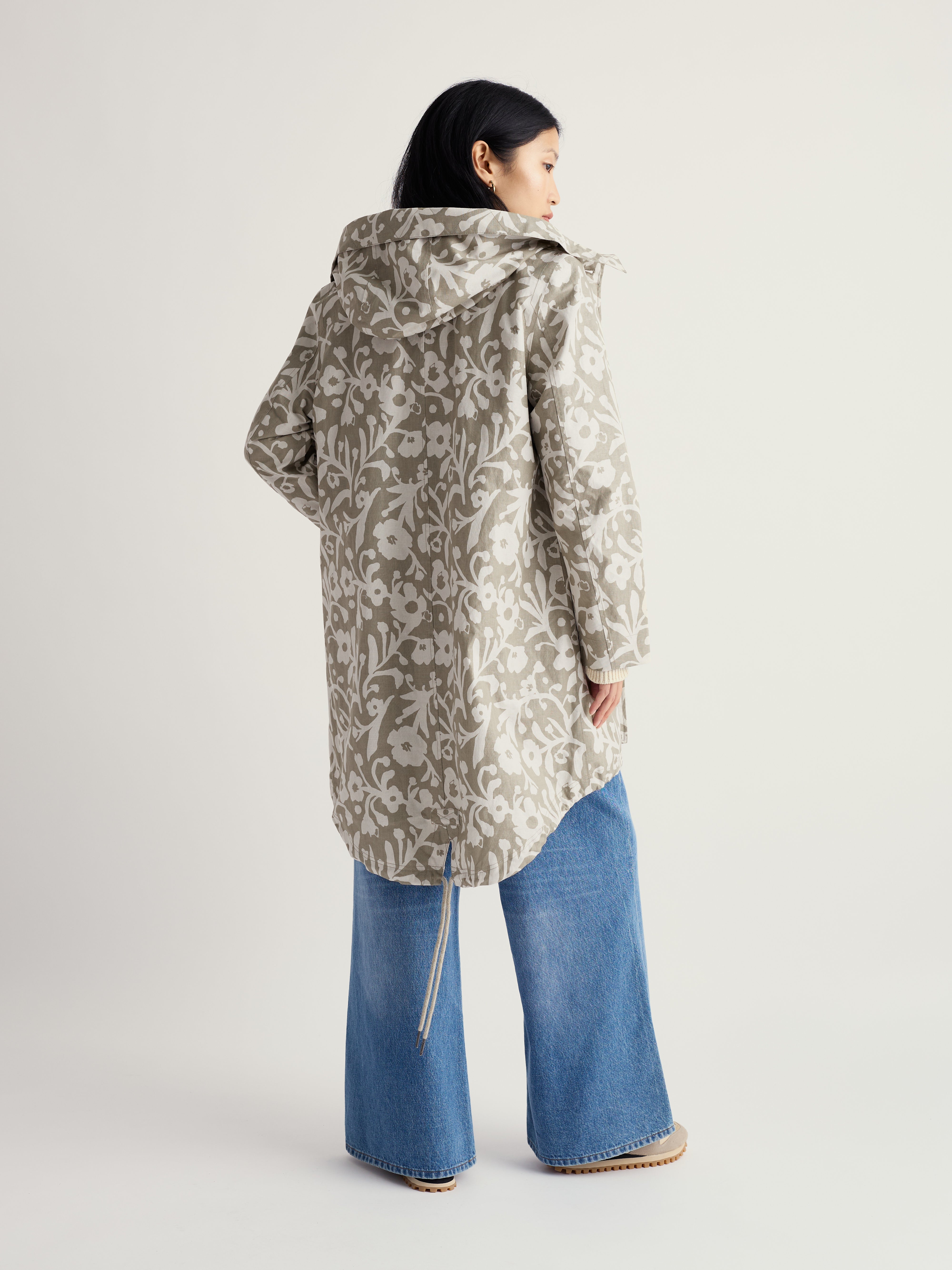 Seasalt Regenjas Dames Seafaring Blotted Anemone Seed