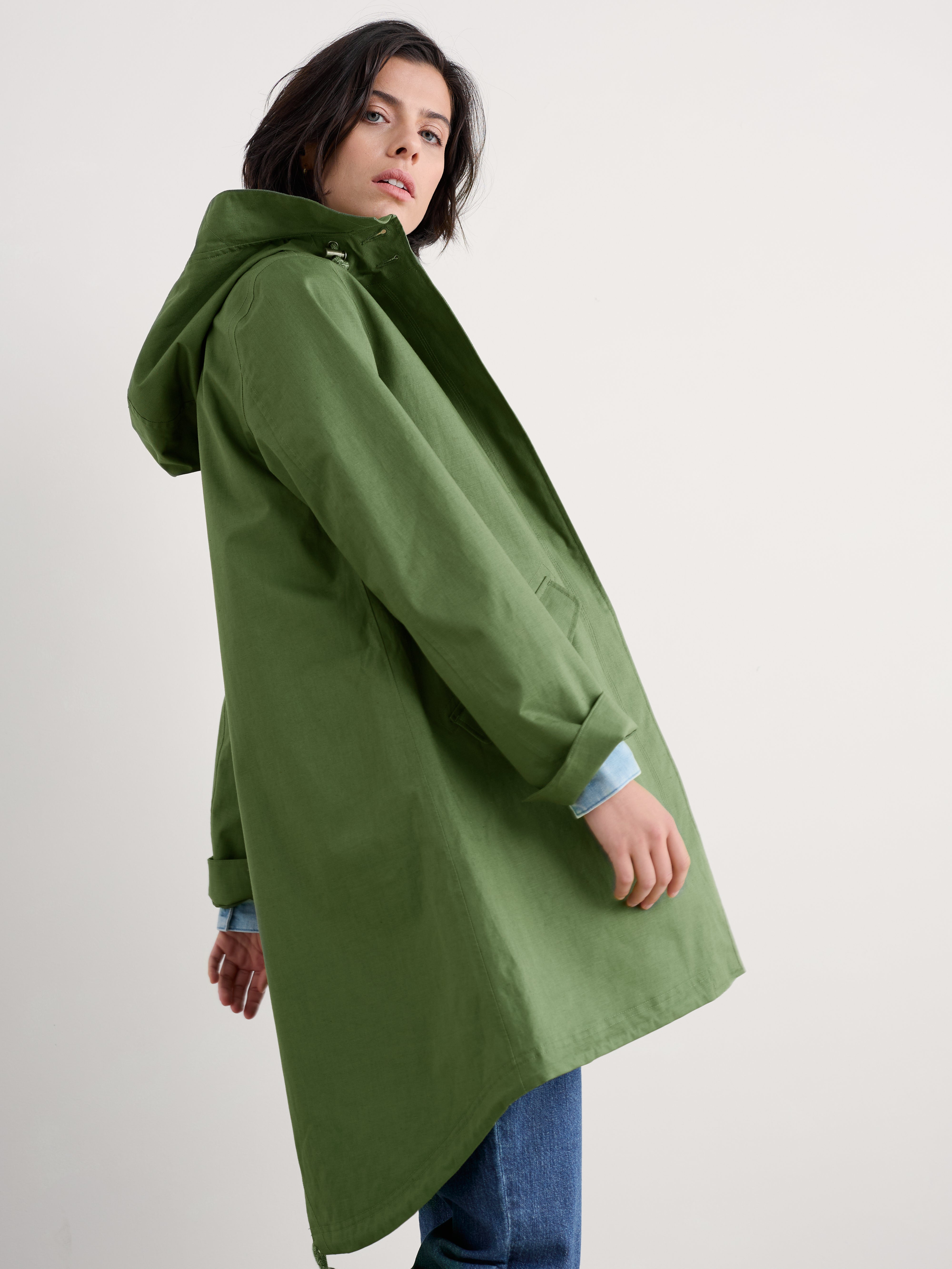 Seasalt Regenjas Dames Seafaring Coat Heath