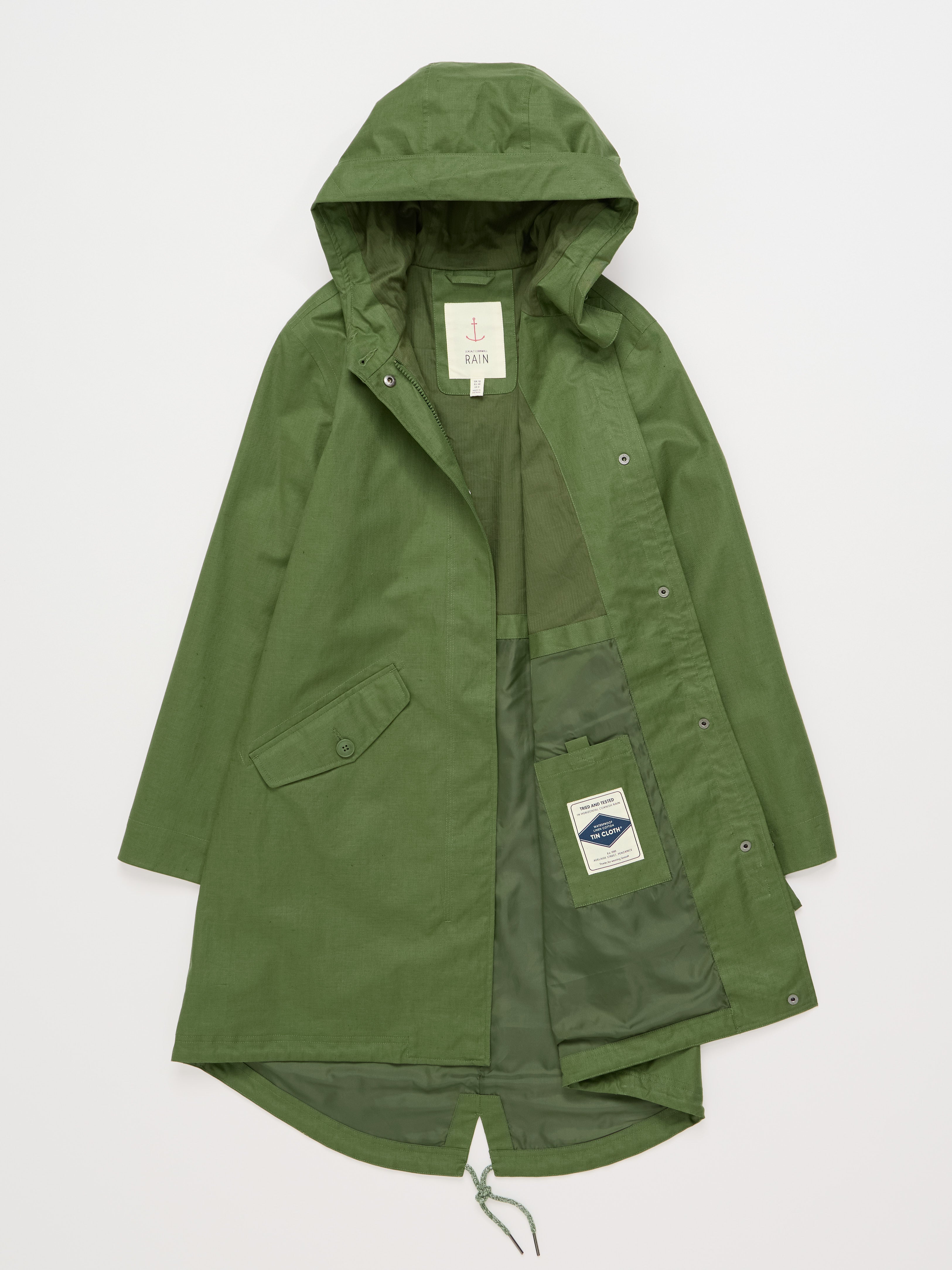 Seasalt Regenjas Dames Seafaring Coat Heath