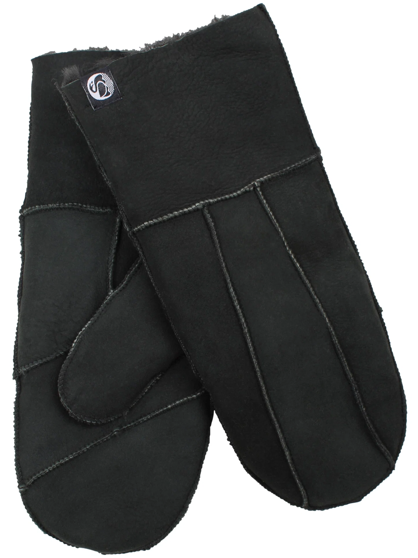 Sheepskin Gloves Blackish Green