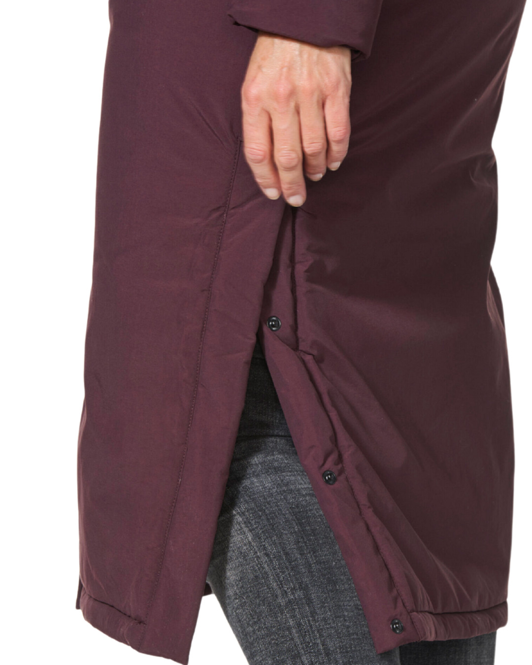 Happy Rainy Days Winterregenmantel Damen Vancouver Grau-Blau