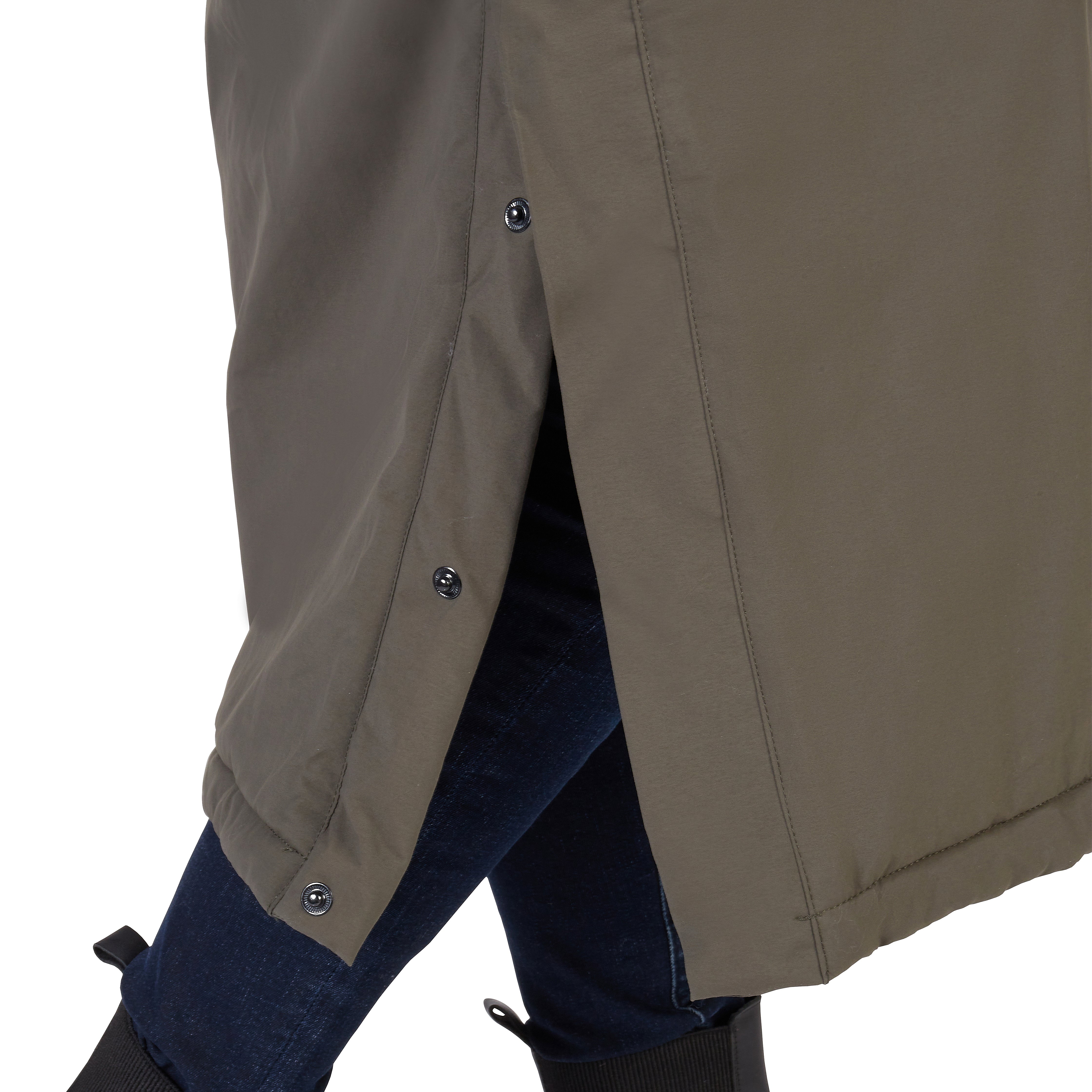 Happy Rainy Days Winterregenmantel Damen Vancouver Grau-Blau