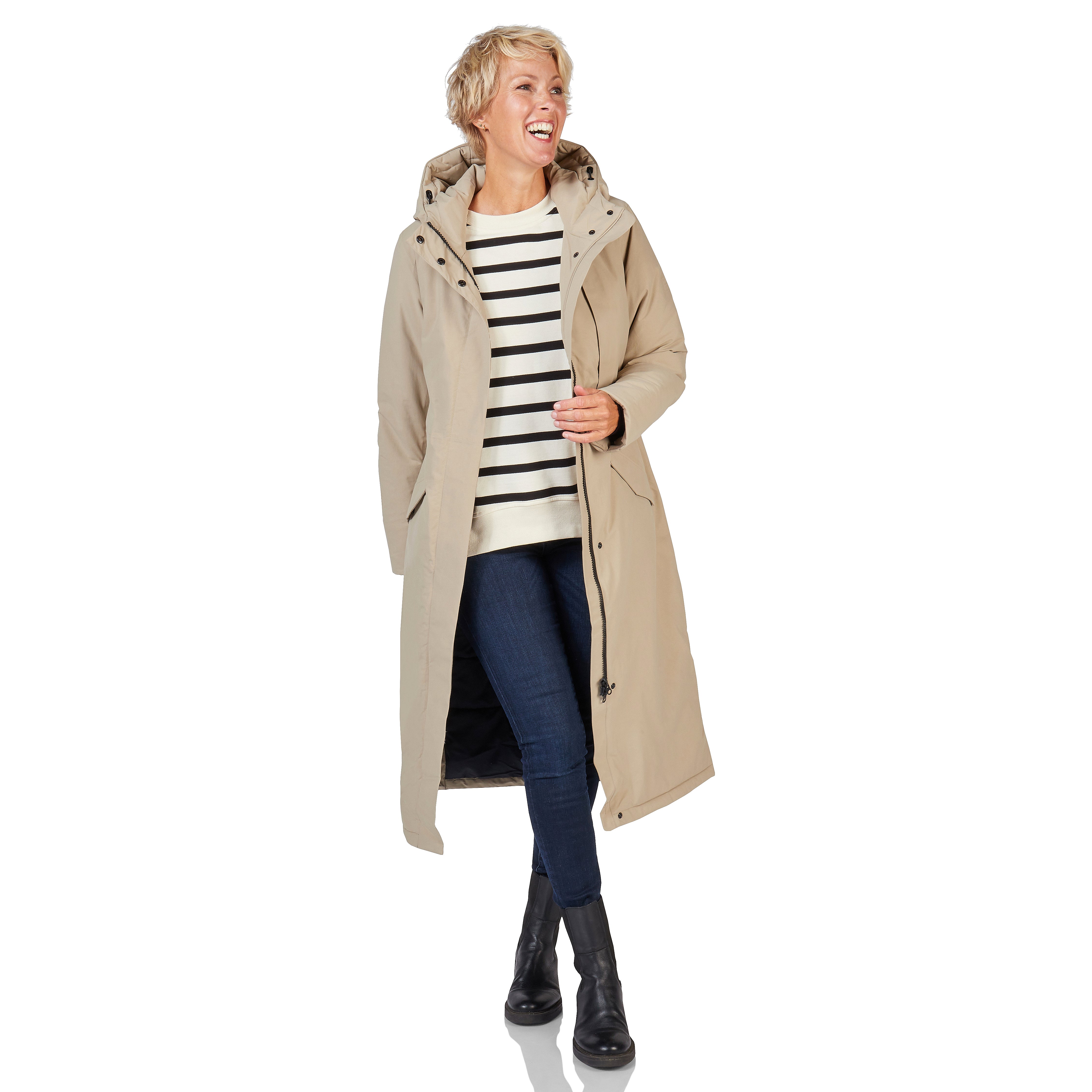 Happy Rainy Days Winter Regenjas Dames Vancouver Sand