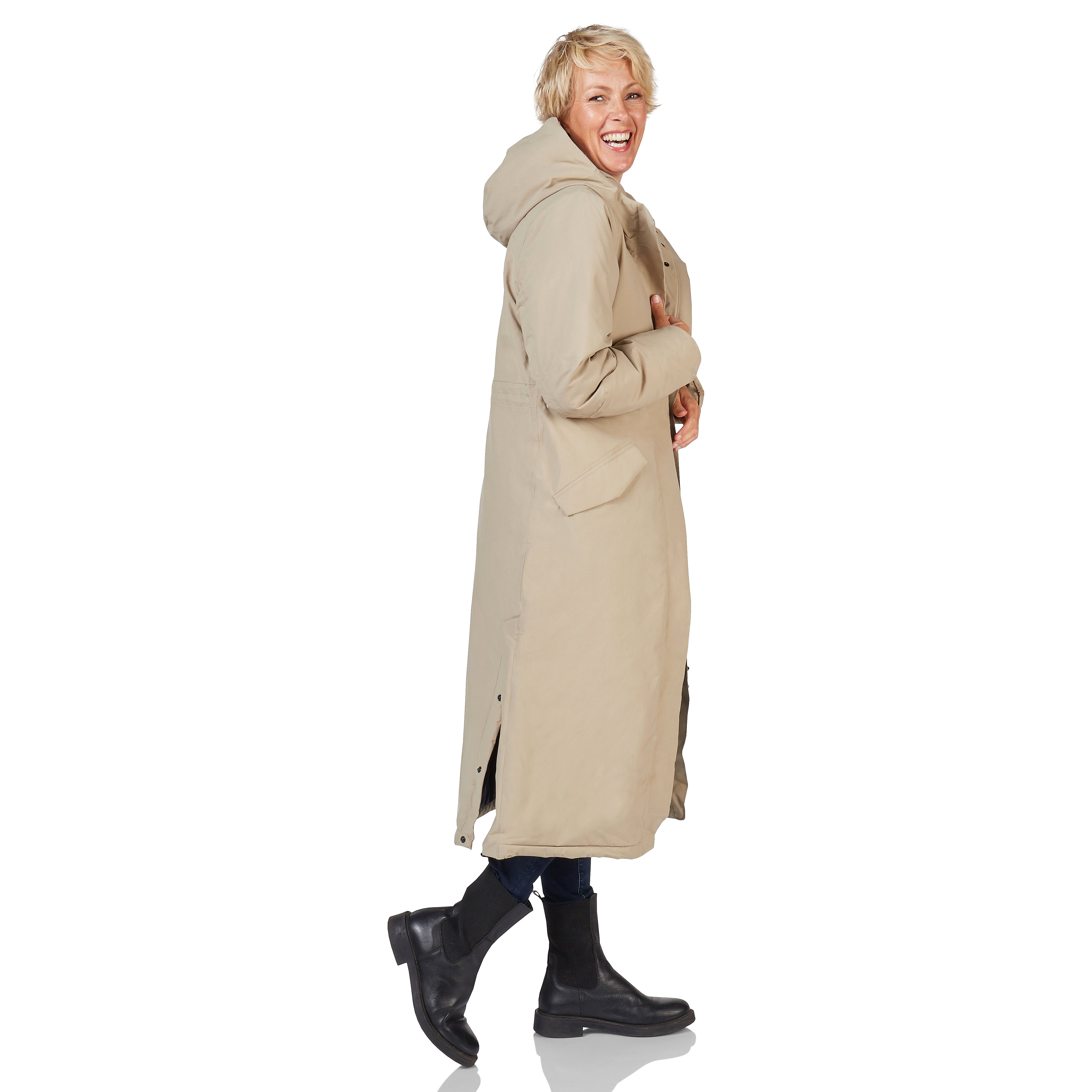 Happy Rainy Days Winter Regenjas Dames Vancouver Sand