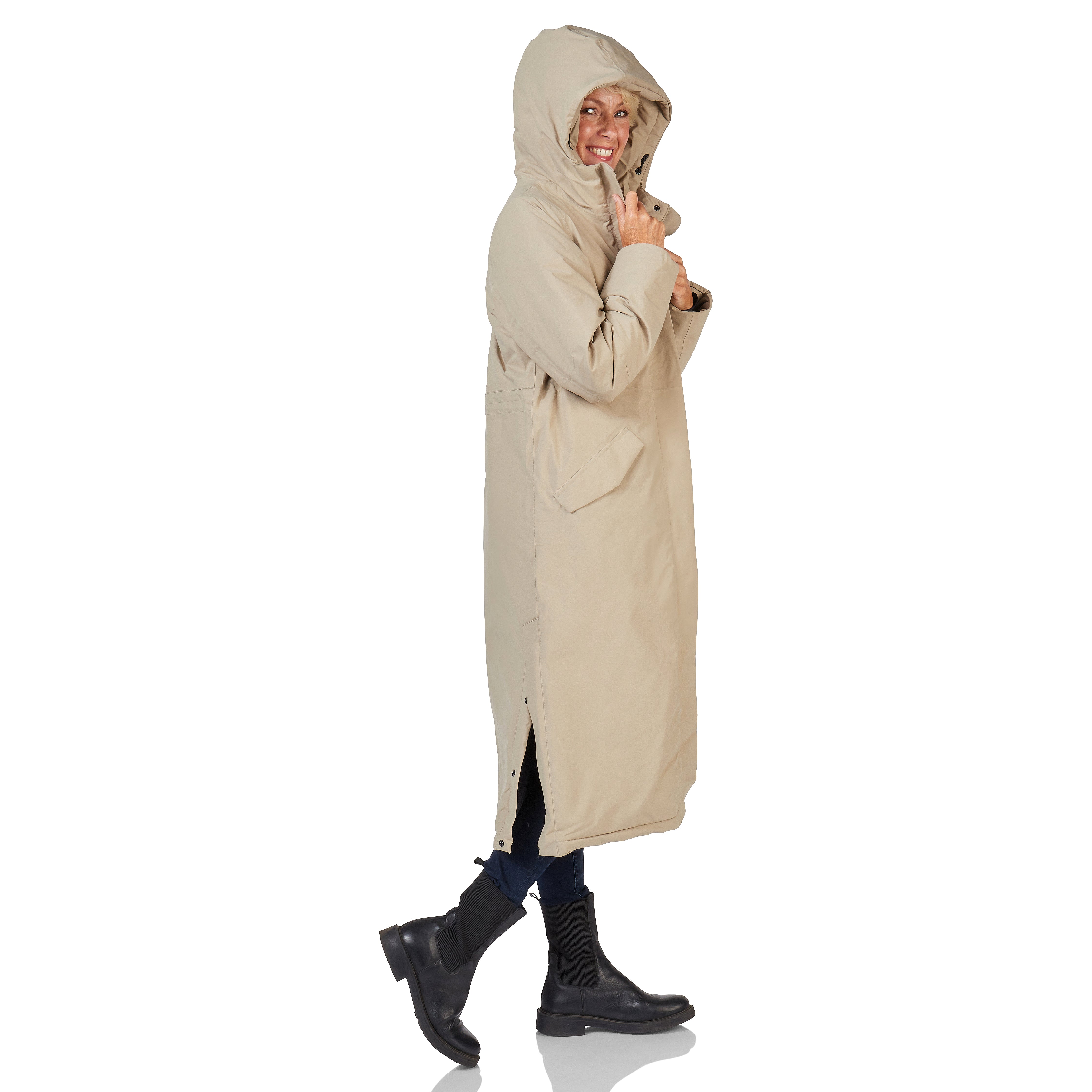 Happy Rainy Days Winter Regenjas Dames Vancouver Sand
