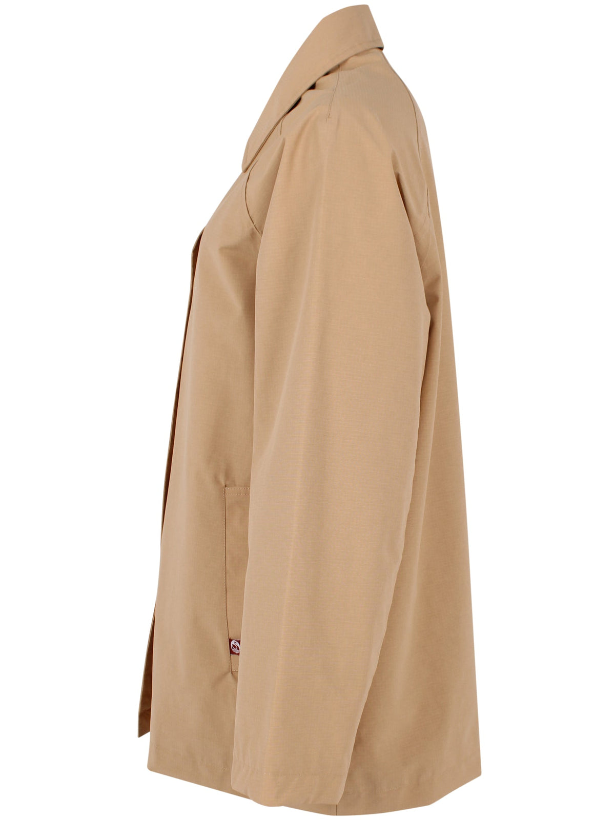 Danefæ Danebusiness Midseason Jacket beige, productfoto achterzijde