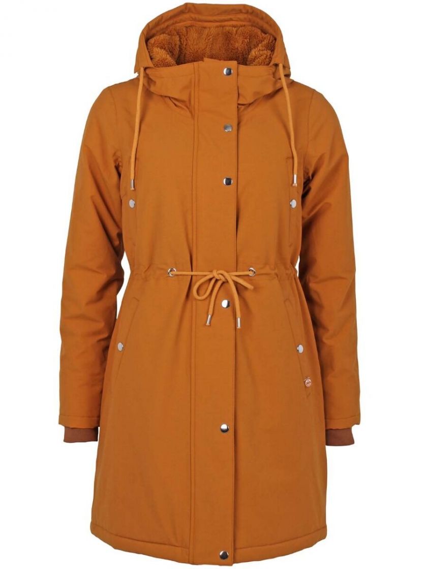 Danefae-Winter-Regenjas-Dames-Danenora-mosterd