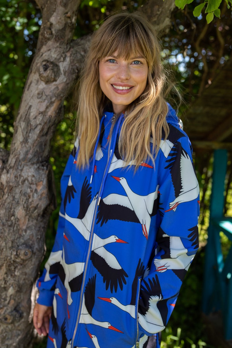 Danejane Royal Blue Stork zijaanzicht