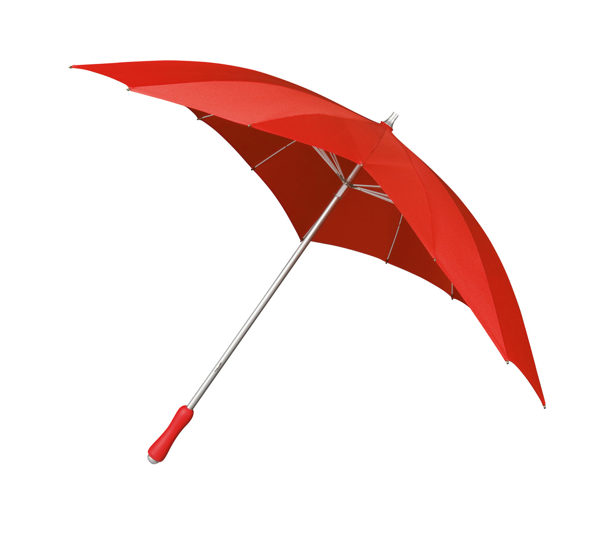 Falcone hartvormige paraplu rood, productdetail 7
