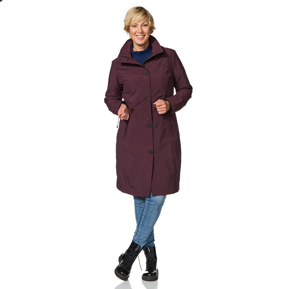 Happy Rainy Days Porto regenjas Burgundy - productfoto 2