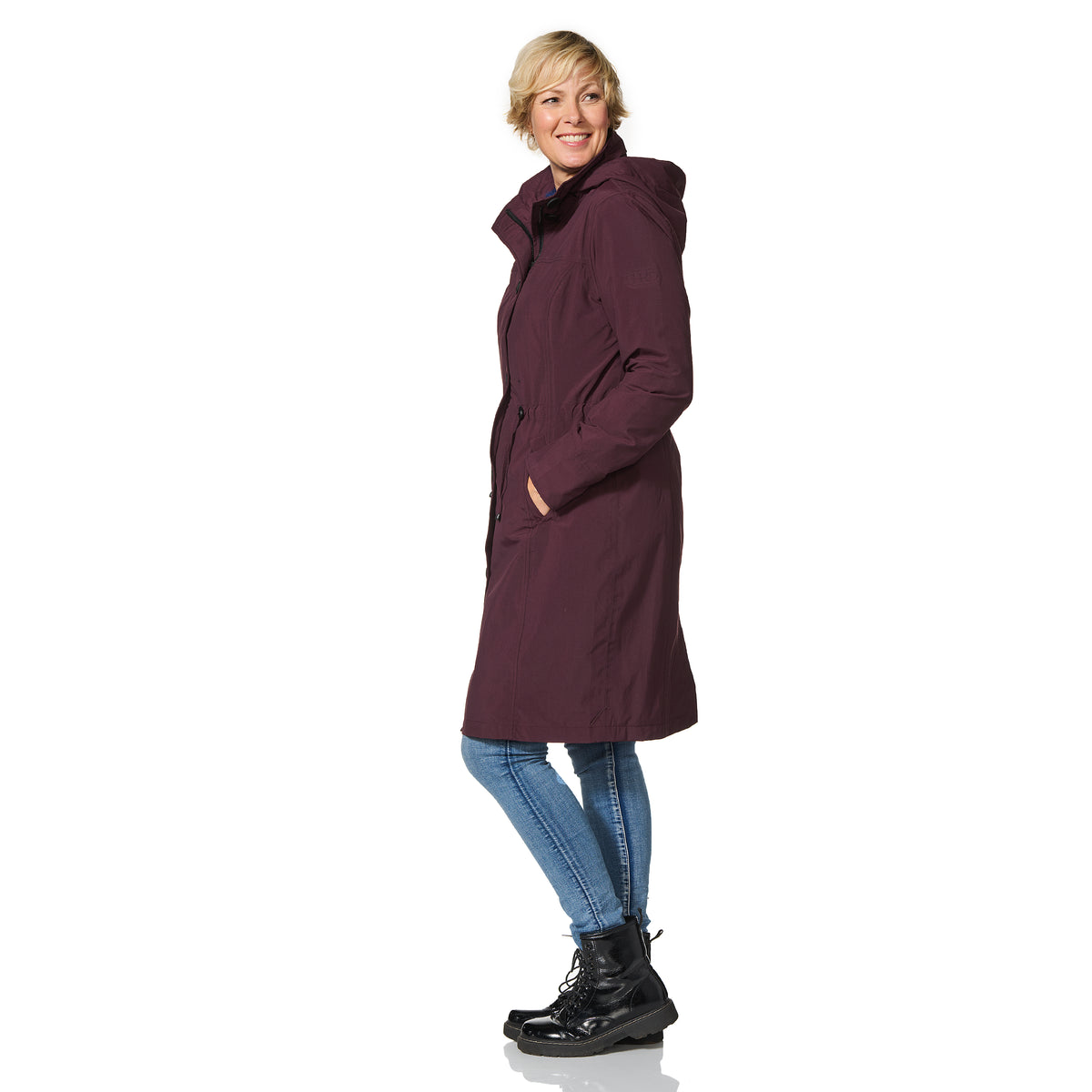 Happy Rainy Days Porto regenjas Burgundy - productfoto 4